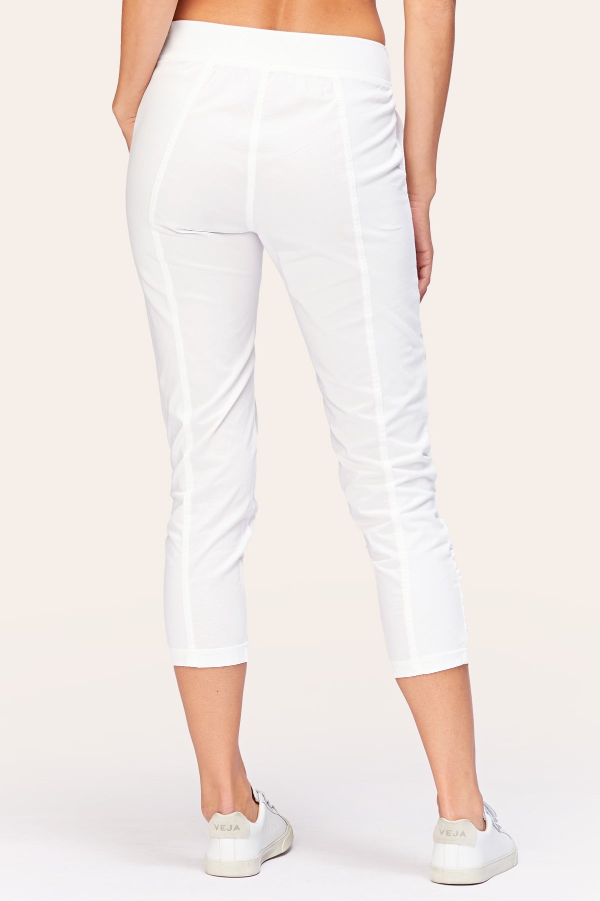 Geyser Crop White T-Shirt for Women - Soft Cotton Casual Tee for Everyday Wear | Perfect for Outfits, Layering & Comfort