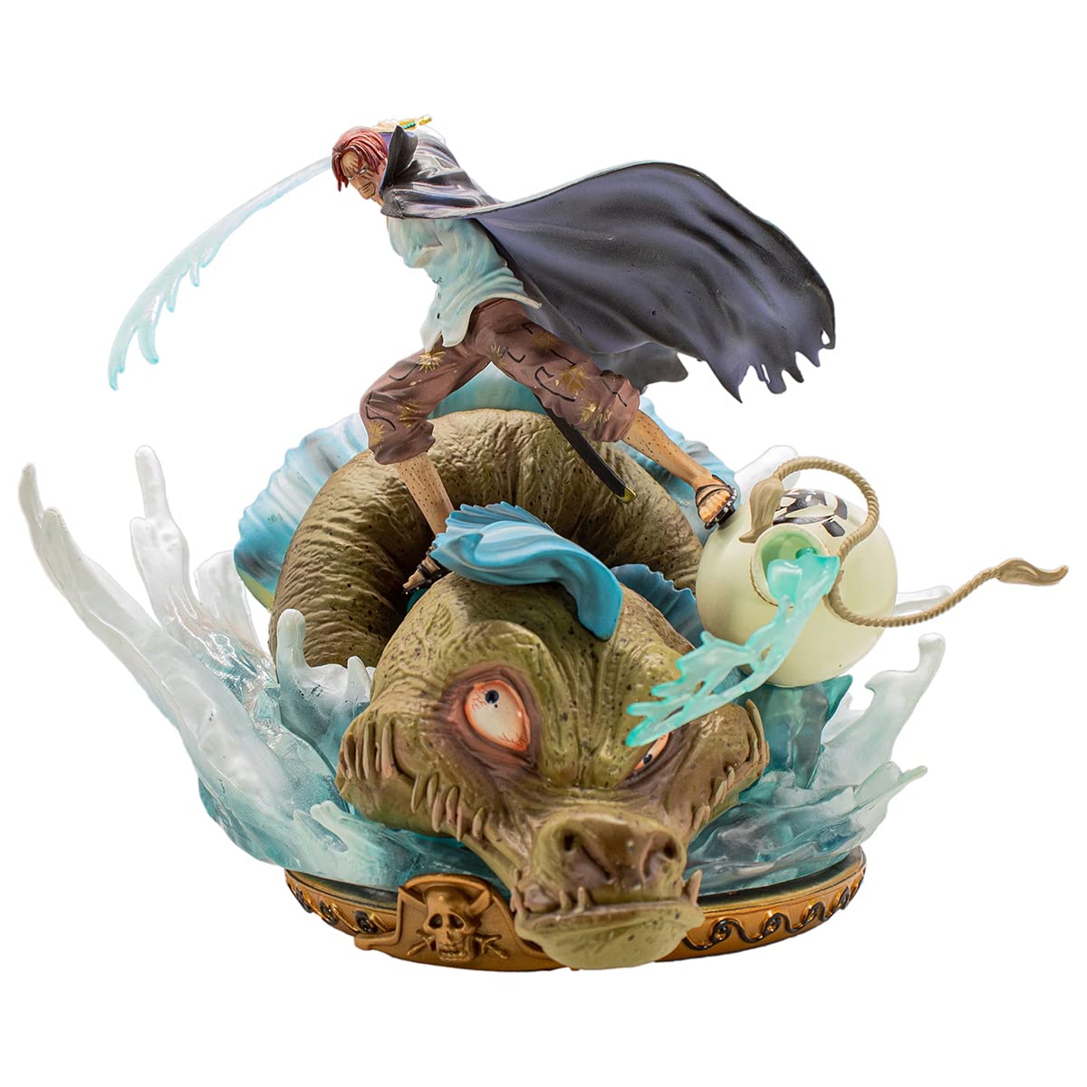 Shanks Statue - One Piece Anime Resin Collectible Figure - Desk & Restaurant Decoration - Perfect Gift for Anime Fans & Birthday Presents