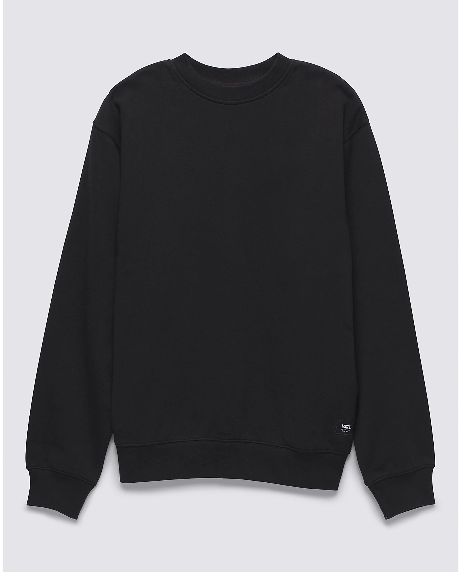Vans Original Standards Fleece Loose Pullover Crew Sweater Black | Cozy Casual Wear for Men & Women | Perfect for Streetwear, Winter Outfits and Everyday Comfort