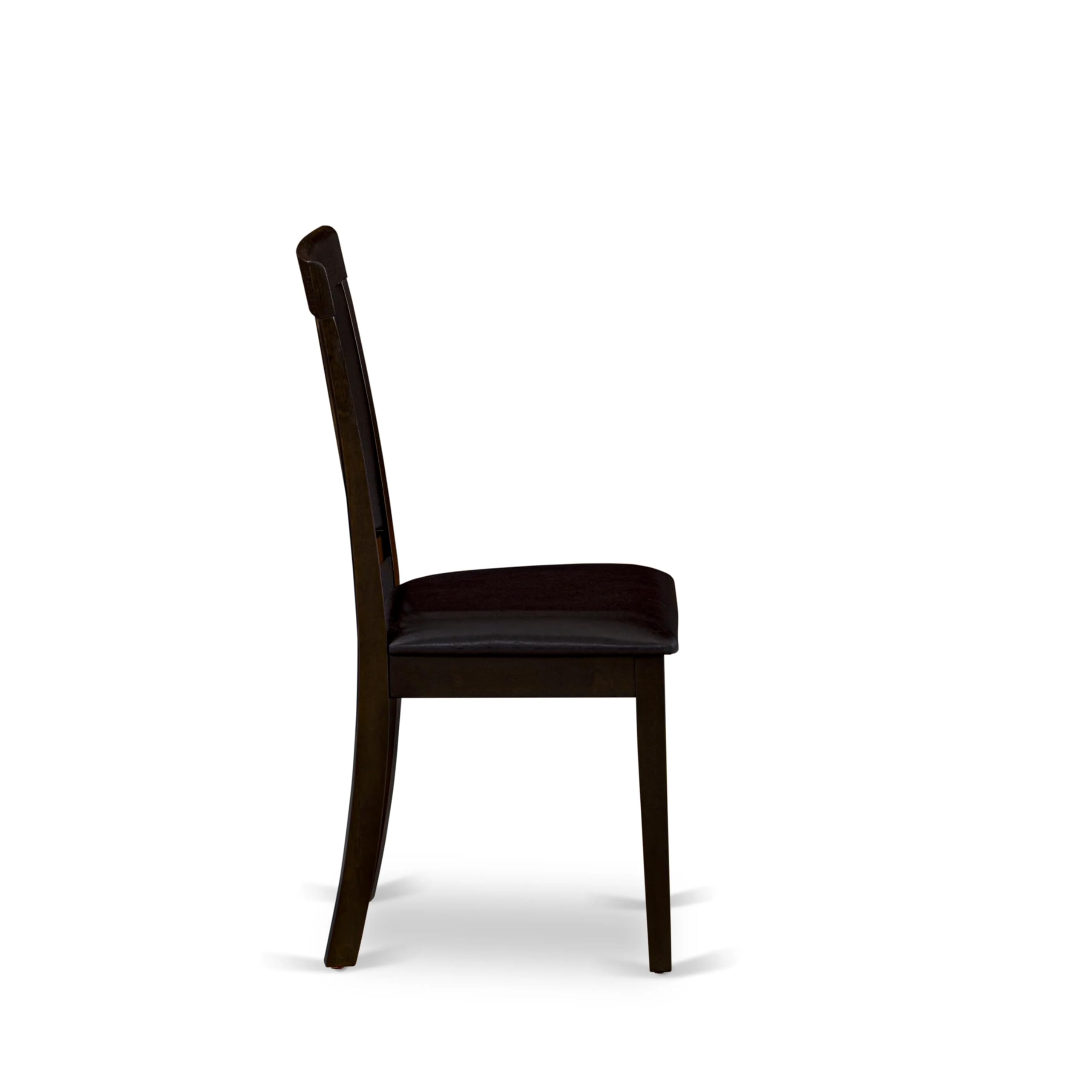 East West Furniture BOAN3-CAP-LC 3-Piece Modern Dining Set - 42