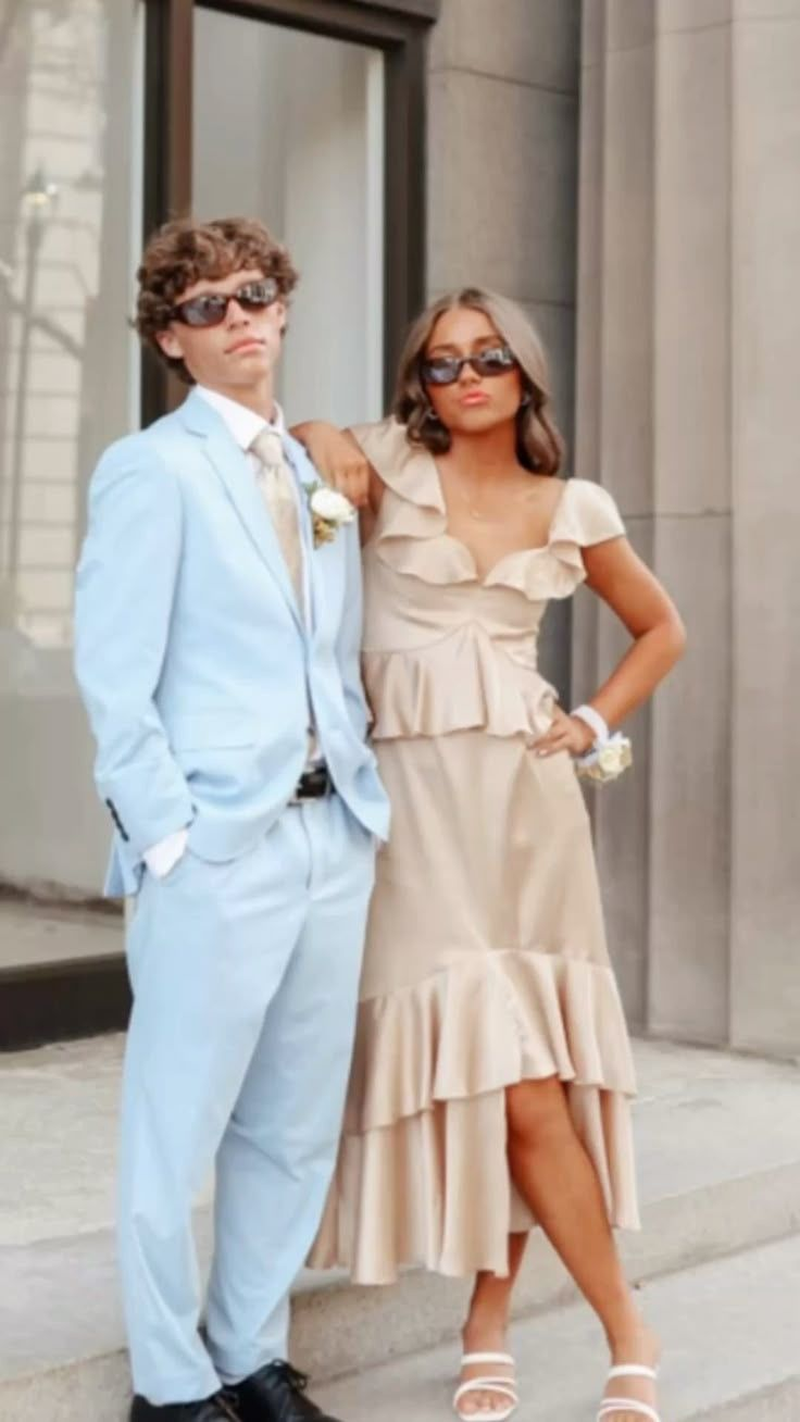 Elegant A-Line Ruffle Satin Prom Dress for Formal Party & Evening Gown - J6854 | Perfect for Homecoming, Prom Night, Wedding Guest & Special Occasions