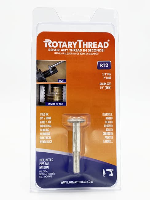 RT2 Thread Repair Tool - Fix Damaged Threads Easily | Perfect for Automotive, Plumbing & DIY Projects