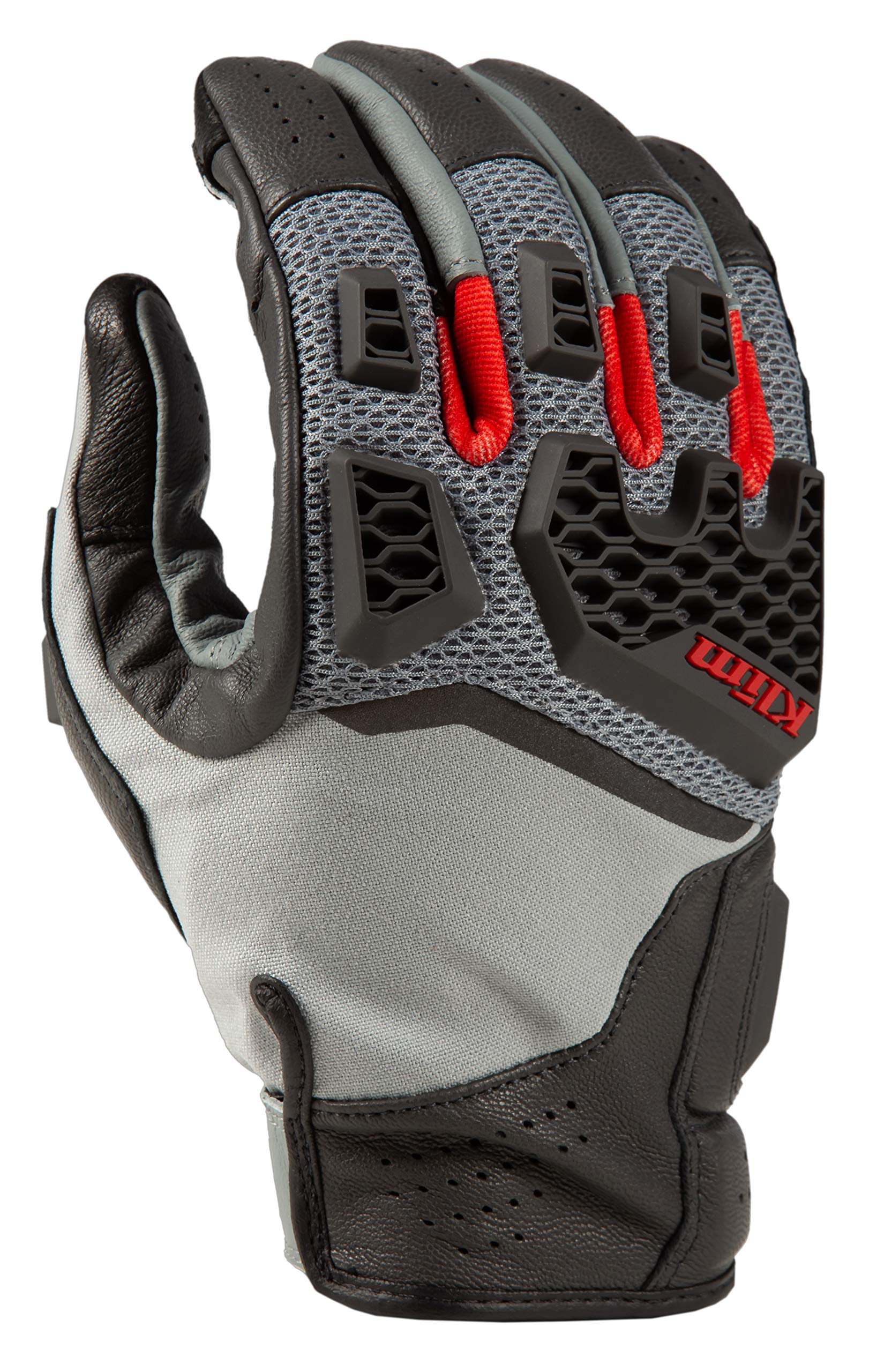 KLIM Baja S4 Motorcycle Gloves - Durable Riding Gloves for Men & Women - Touchscreen Compatible - Ideal for Street Biking, Touring & Off-Road Adventures