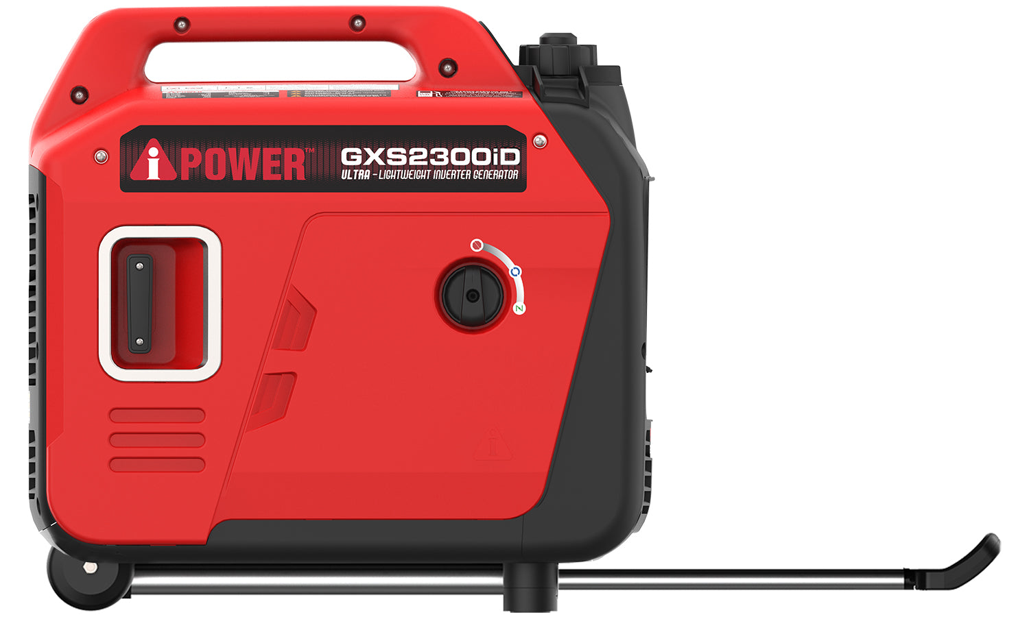 iPower GXS2300iD 1800W/2300W Dual Fuel Portable Inverter Generator - Gas & Propane Powered, Low THD, CO Alert - Perfect for Camping, RV Trips & Emergency Power Backup