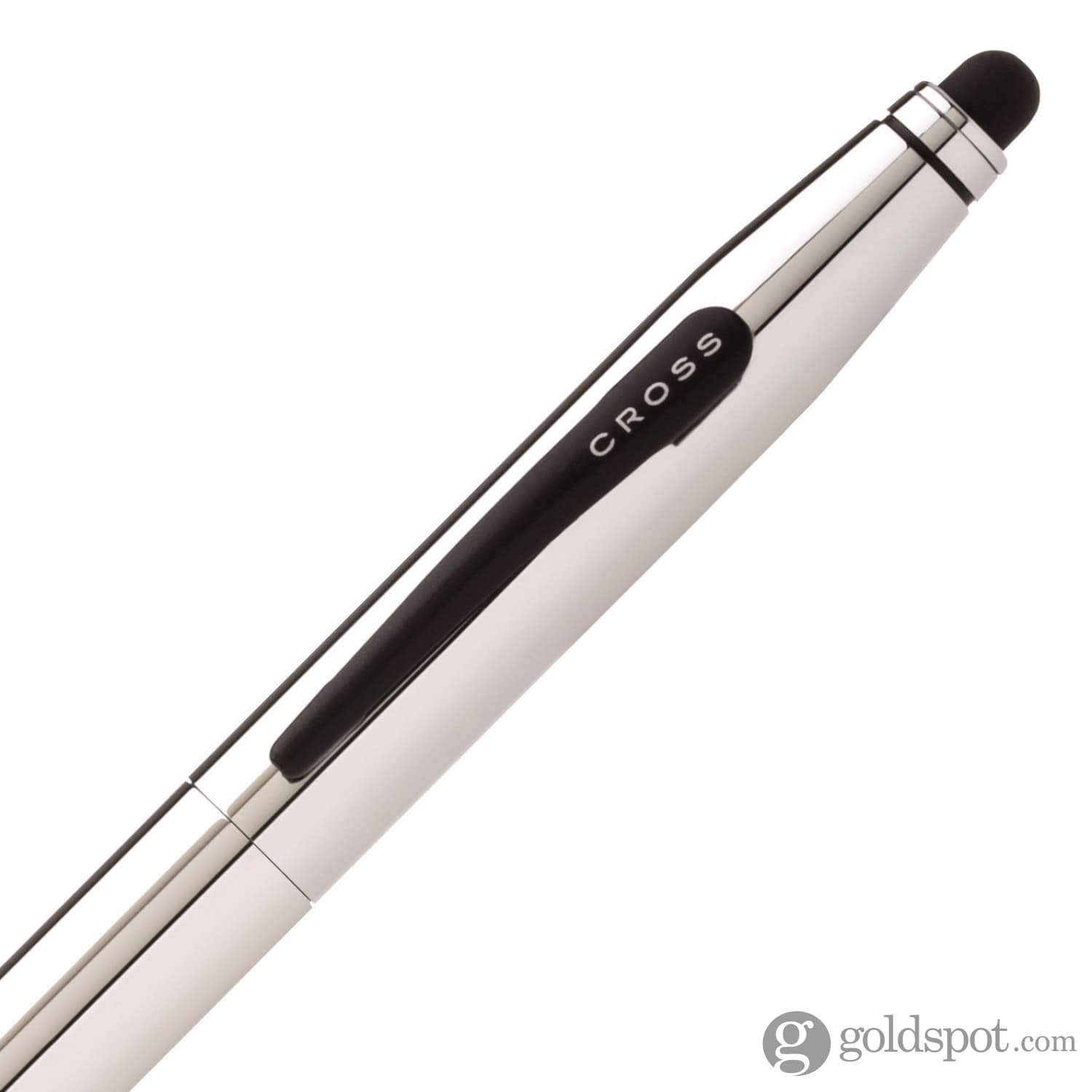 Cross Tech 2 Ballpoint Pen with Touch Screen Stylus - Chrome Finish for Smooth Writing & Digital Navigation - Perfect for Office, Note-Taking & Tablet Use