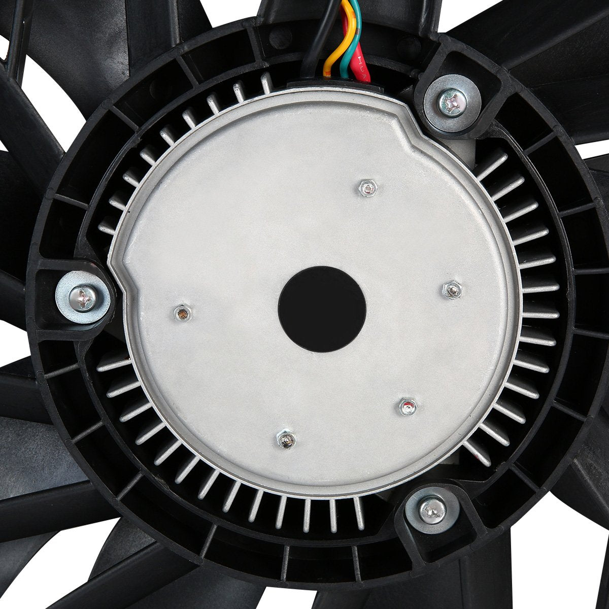 2010-2016 Porsche Panamera 3.6L & 4.8L Non-Turbo Radiator Cooling Fan Assembly - OEM Part #PO3115103 - Perfect for Engine Cooling System Replacement & Performance Upgrade
