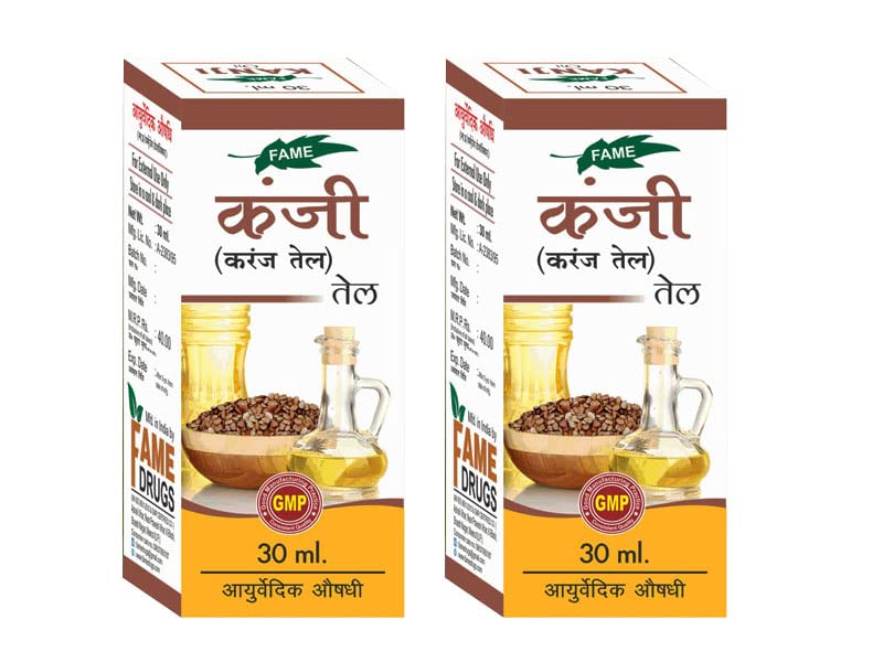 Best Kanji Oil for Unisex Skin Care - 60ml (Pack of 2) | Natural Moisturizer for Face & Body | Perfect for Daily Hydration & Anti-Aging Routine