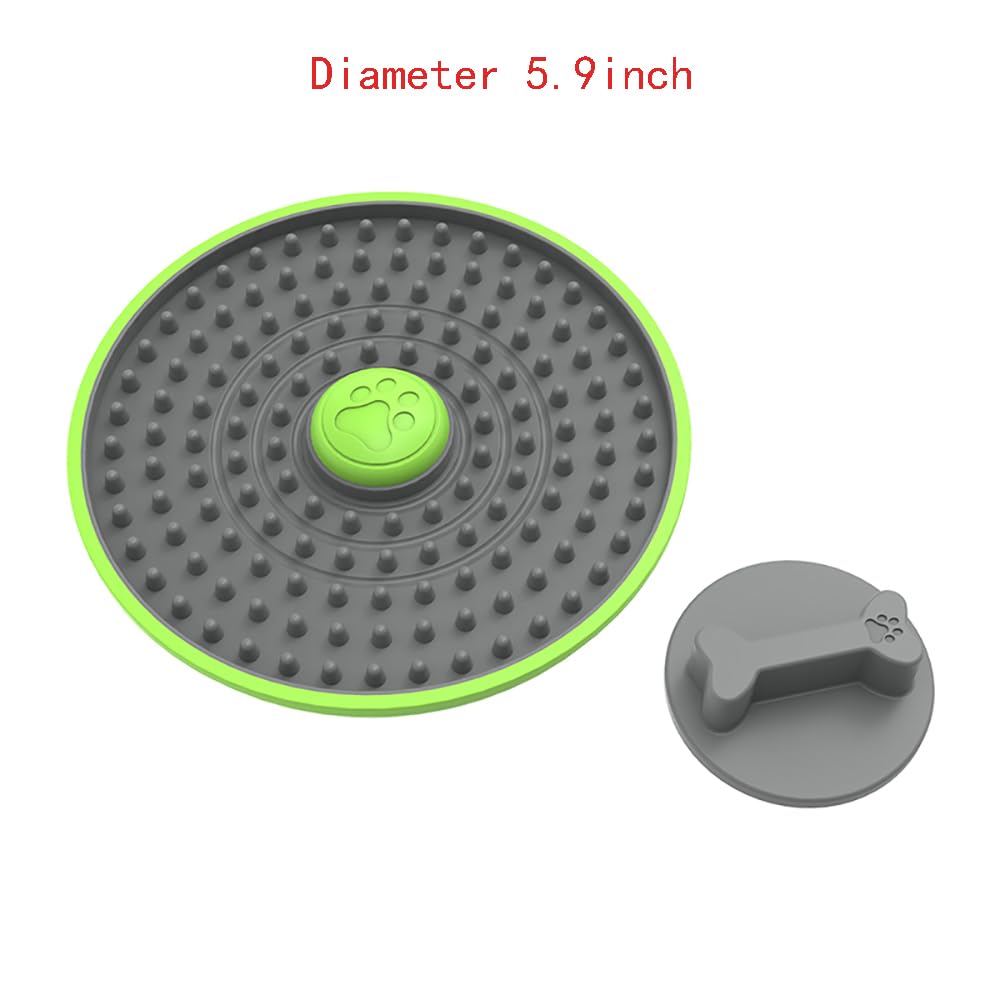 Slow Feeder Dog Bowl & Anxiety Relief Lick Mat - Multifunctional Pet Training Tool for Puppies, Crate Training & Stress Reduction - Perfect for Dogs with Separation Anxiety or Hyperactivity