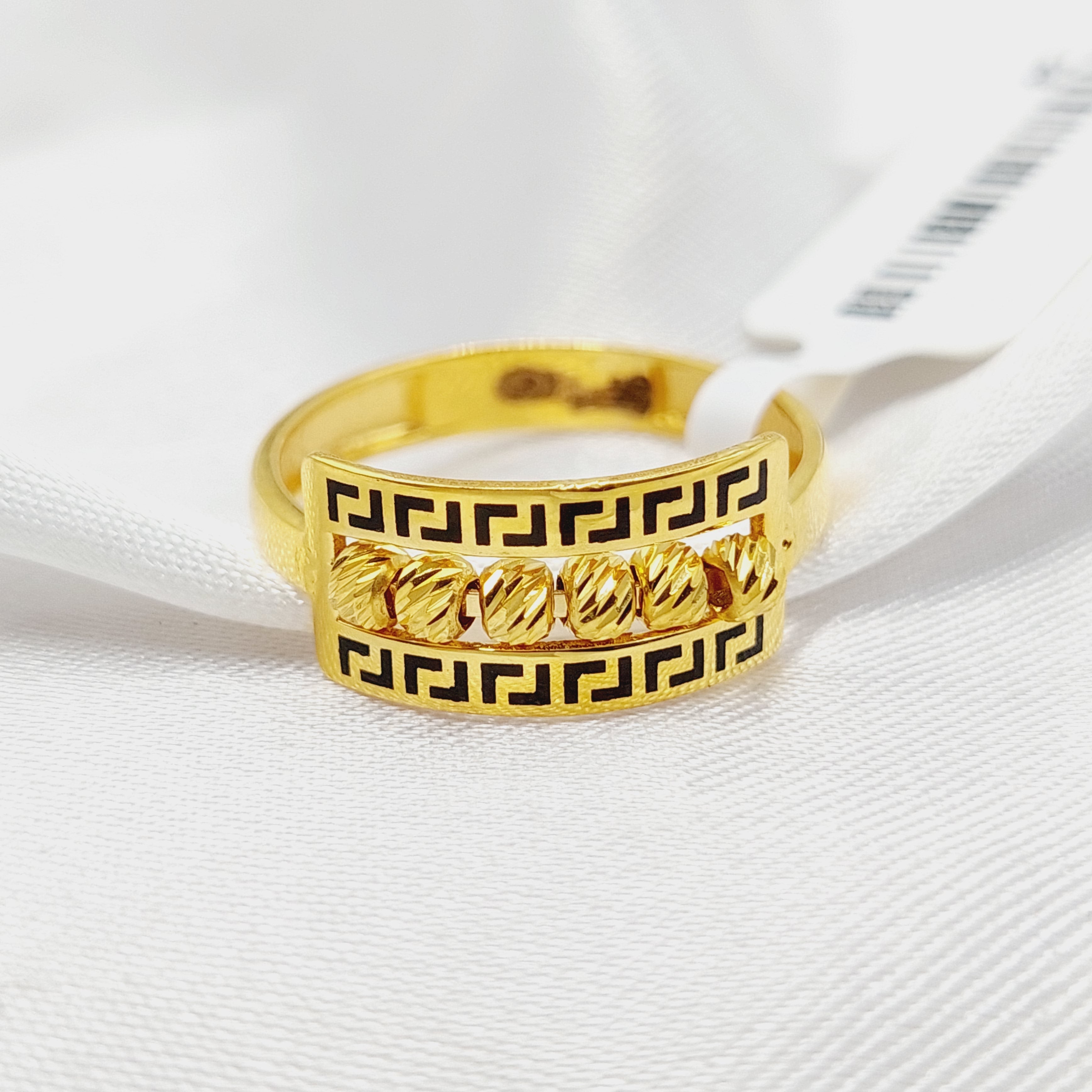 Vintage Enameled Ball Ring - Dainty Boho Jewelry for Women - Perfect for Casual Wear, Parties & Gifts