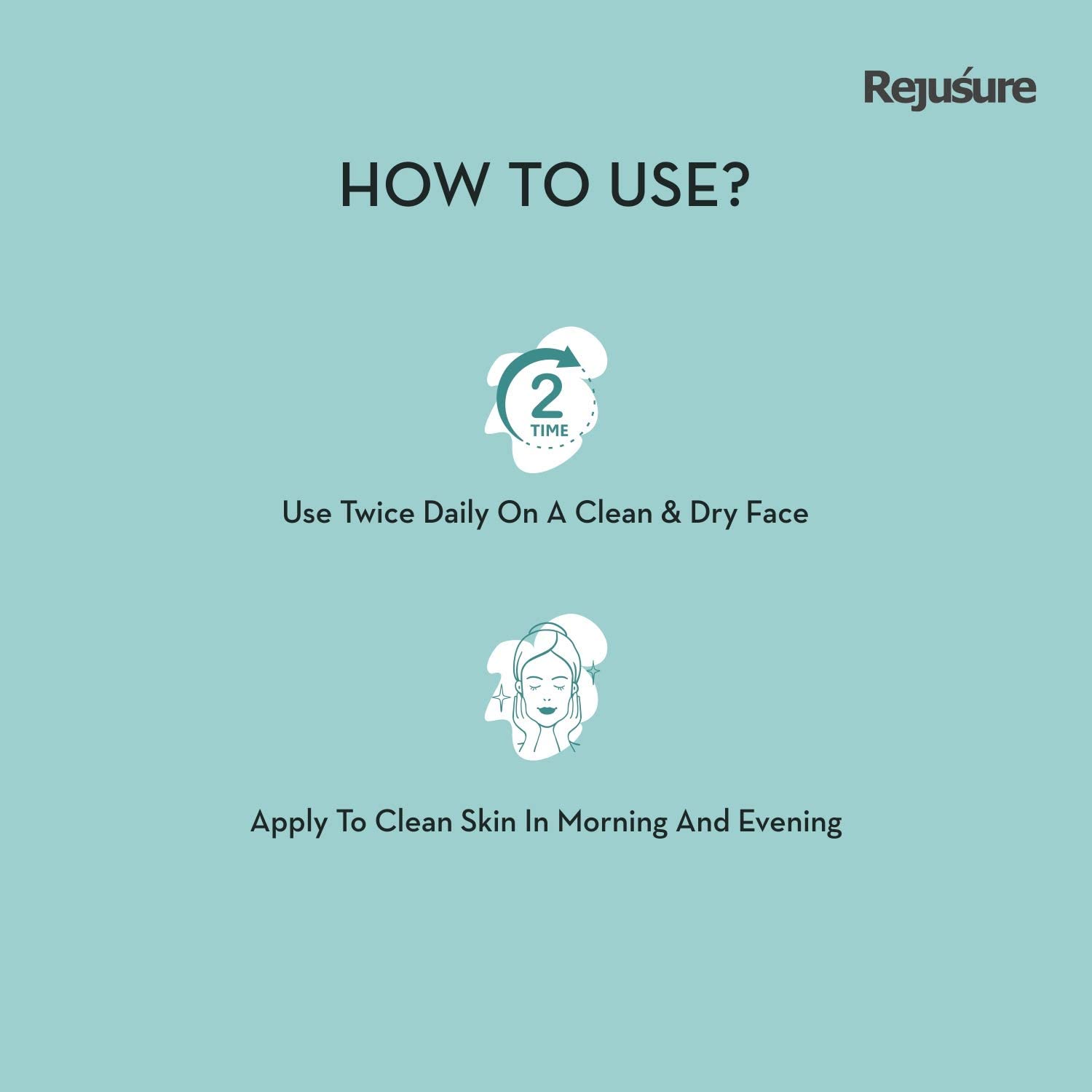 Rejusure Plant Derived Squalane + Vitamin E Face Moisturizer - Hydrating & Nourishing Facial Cream for Dry Skin | Skin Moisture Repair & Anti-Aging Care | Vegan & Cruelty-Free Skincare (50ml) | Perfect for Daily Hydration & Nighttime Skin Recovery