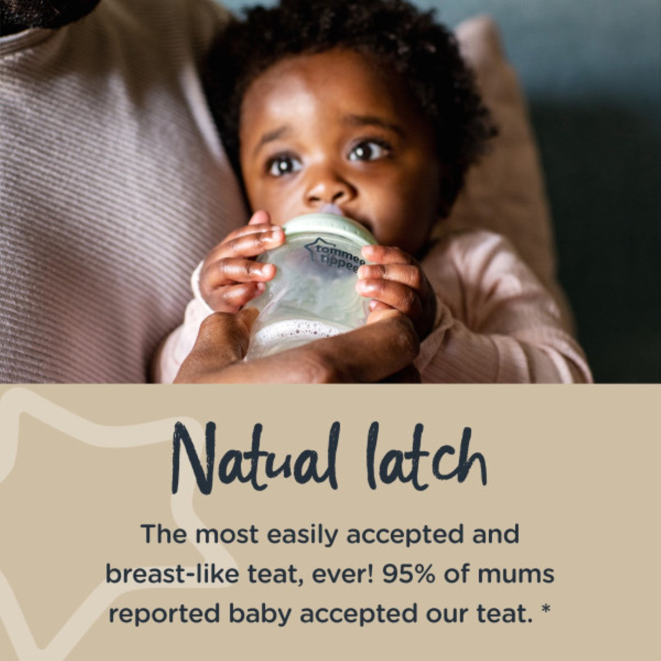 Closer To Nature Glass Baby Bottle 0M+ - BPA-Free, Eco-Friendly, Safe for Newborns - Perfect for Breastfeeding, Formula Feeding, and On-the-Go Use