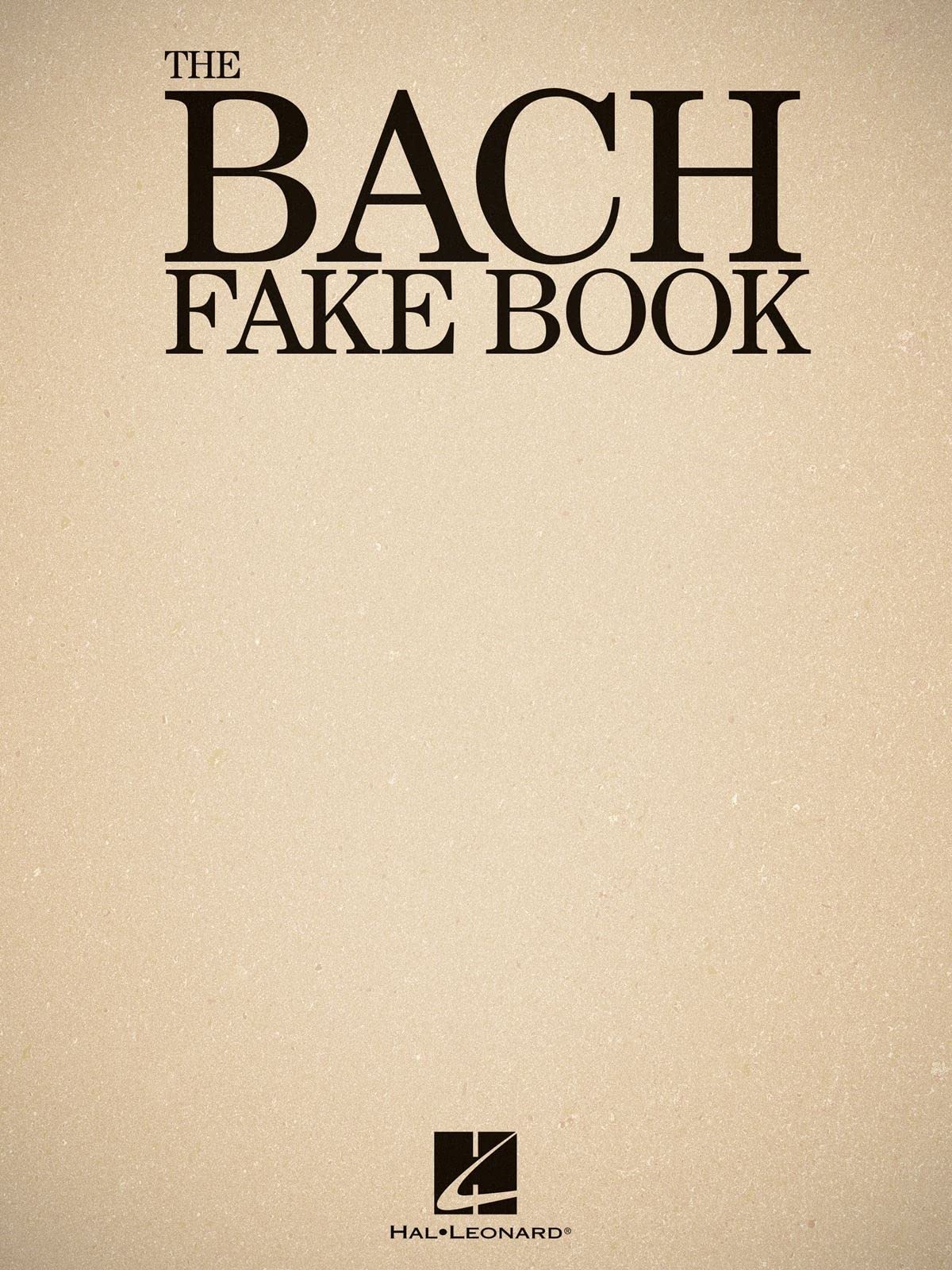 The Bach Fake Book - Sheet Music for Piano & Guitar