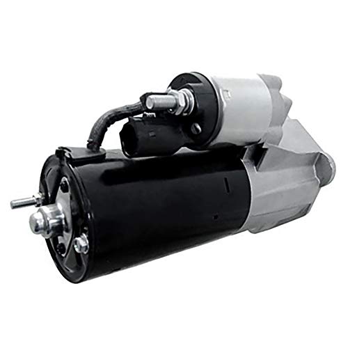 RAREELECTRICAL New 12V 9-Tooth Starter Motor Replacement for Audi Europe A4 Avant 120Kw (2006-2008) | Compatible with Part Numbers 1125053, 0001125054, 986021220, 8Ea012527731, Les0422, 944280212200, 63521250530, 03G911023 | Perfect for Engine Repair & Auto Maintenance