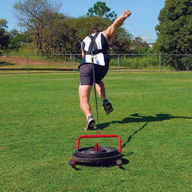 High-Speed Training Sled - Hart Speed Sled for Football, Soccer & Fitness Workouts - Perfect for Speed Training & Agility Drills