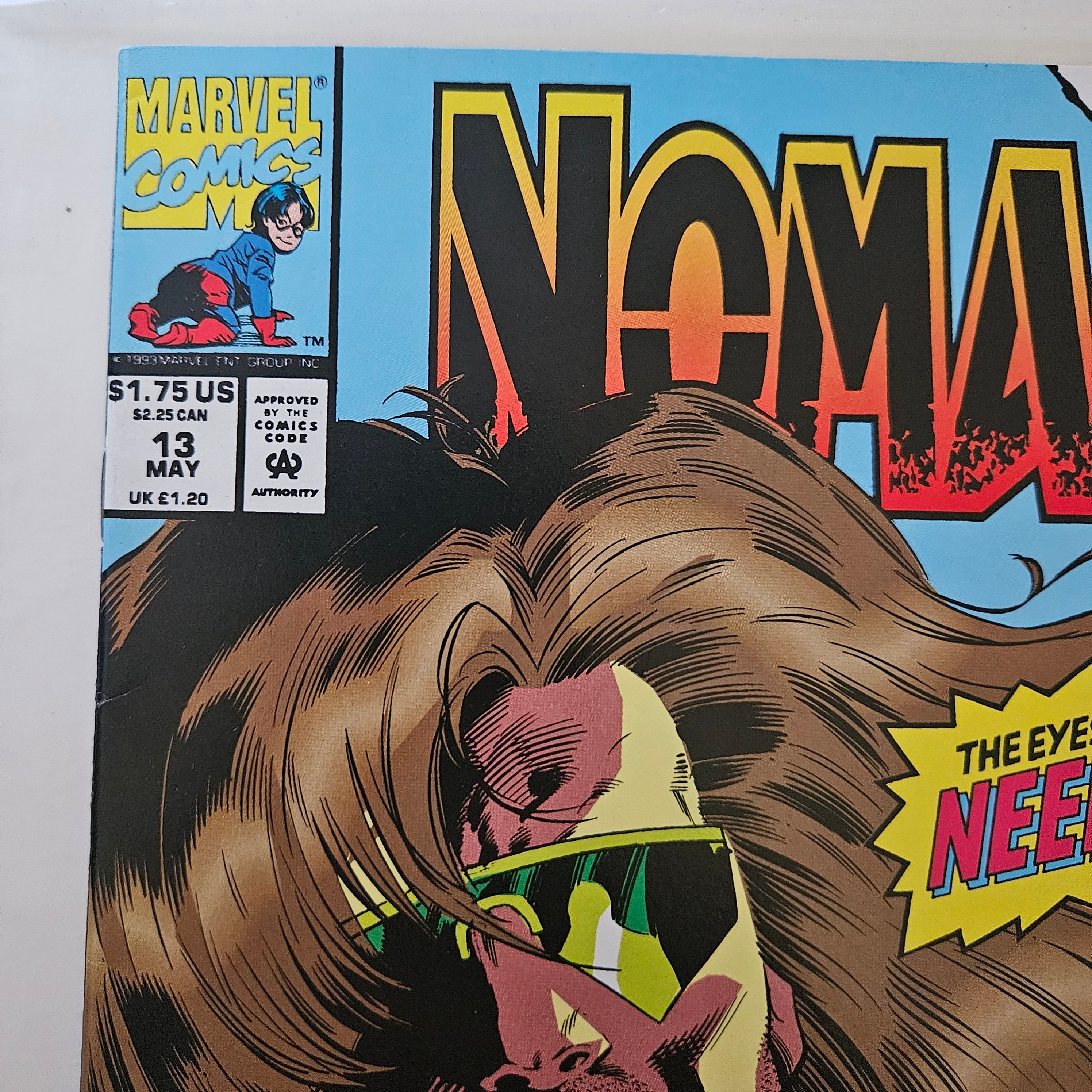 Nomad (Volume II) #13: The Eyes of the Needle - Marvel Comic Book 1992 - Rare Collectible for Marvel Fans & Comic Book Enthusiasts