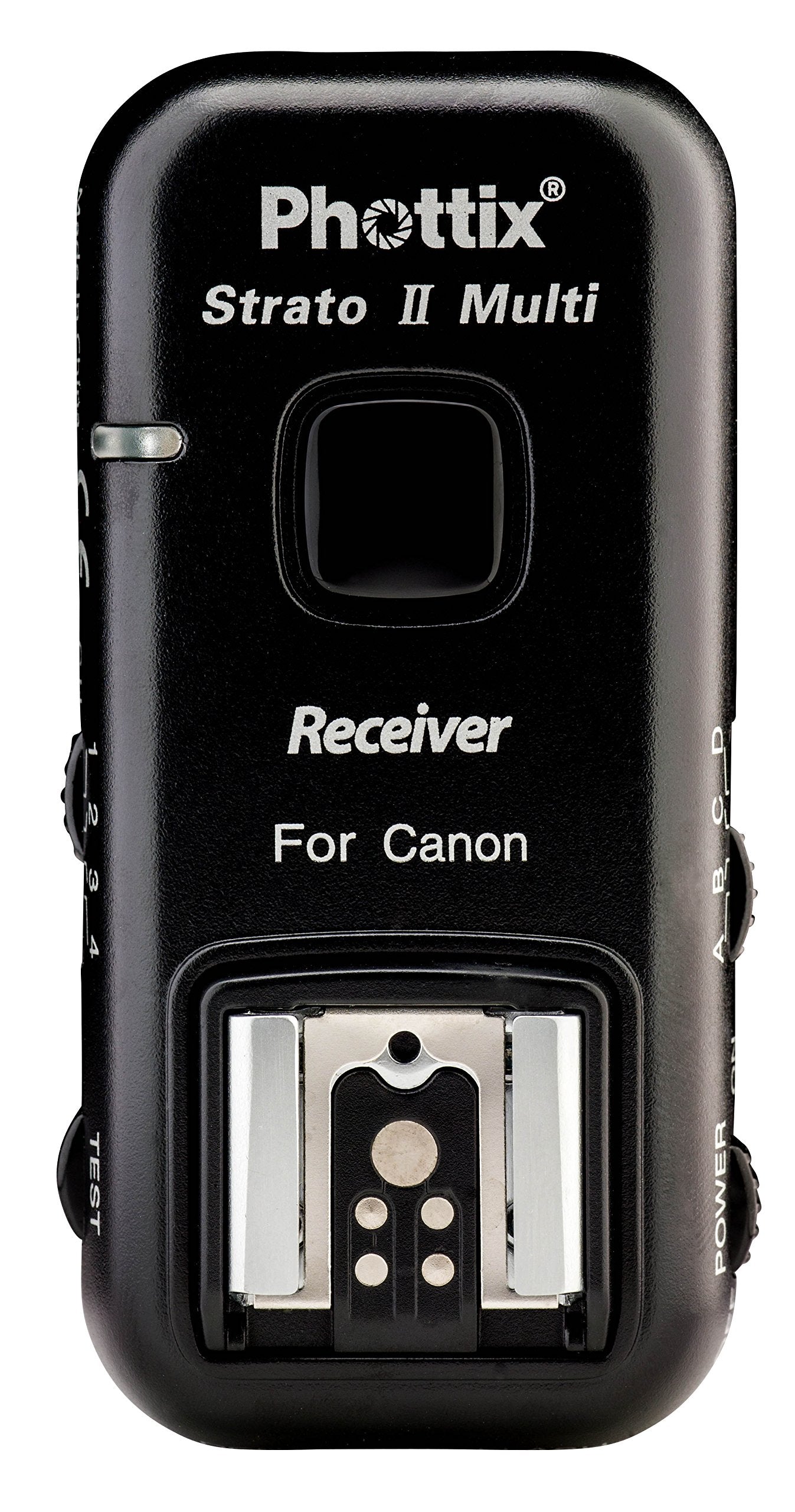 Phottix Strato II Multi 5-in-1 Wireless Flash Trigger Receiver for Canon DSLR Cameras - Perfect for Studio Photography, Wedding Shoots & Outdoor Flash Photography