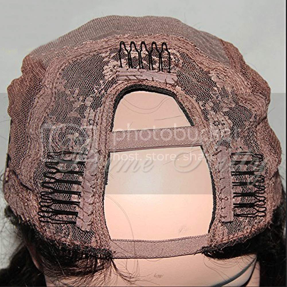 1X4 U Part Wig Human Hair Wigs for Black Women - 9A Virgin Straight Glueless Wig (150% Density, 16