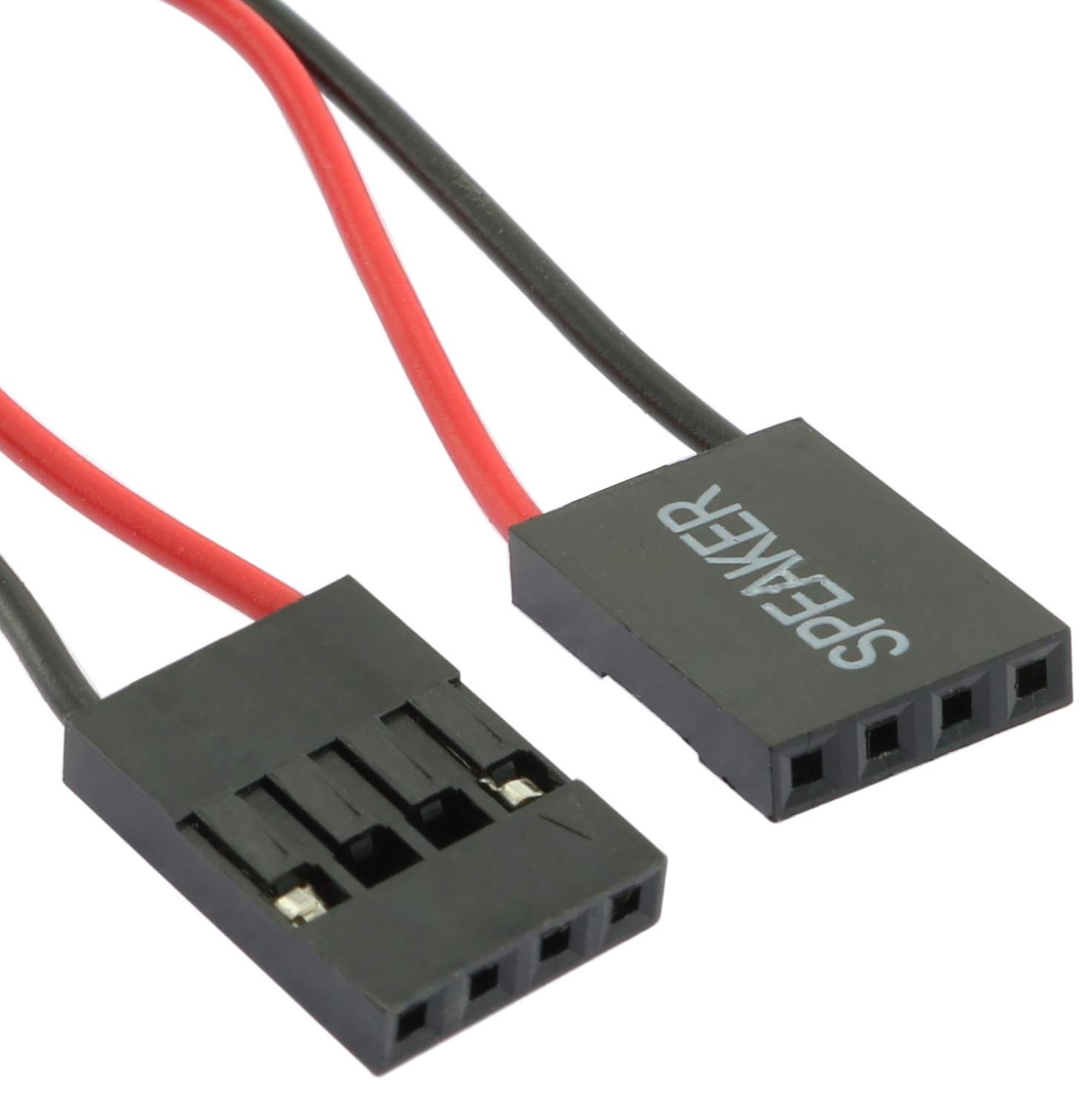 10-Pack Mini 4-Pin PC Internal Speaker - Computer Case Motherboard Buzzer Alarm for DIY Builds & Troubleshooting (Beep Codes, Hardware Diagnostics)