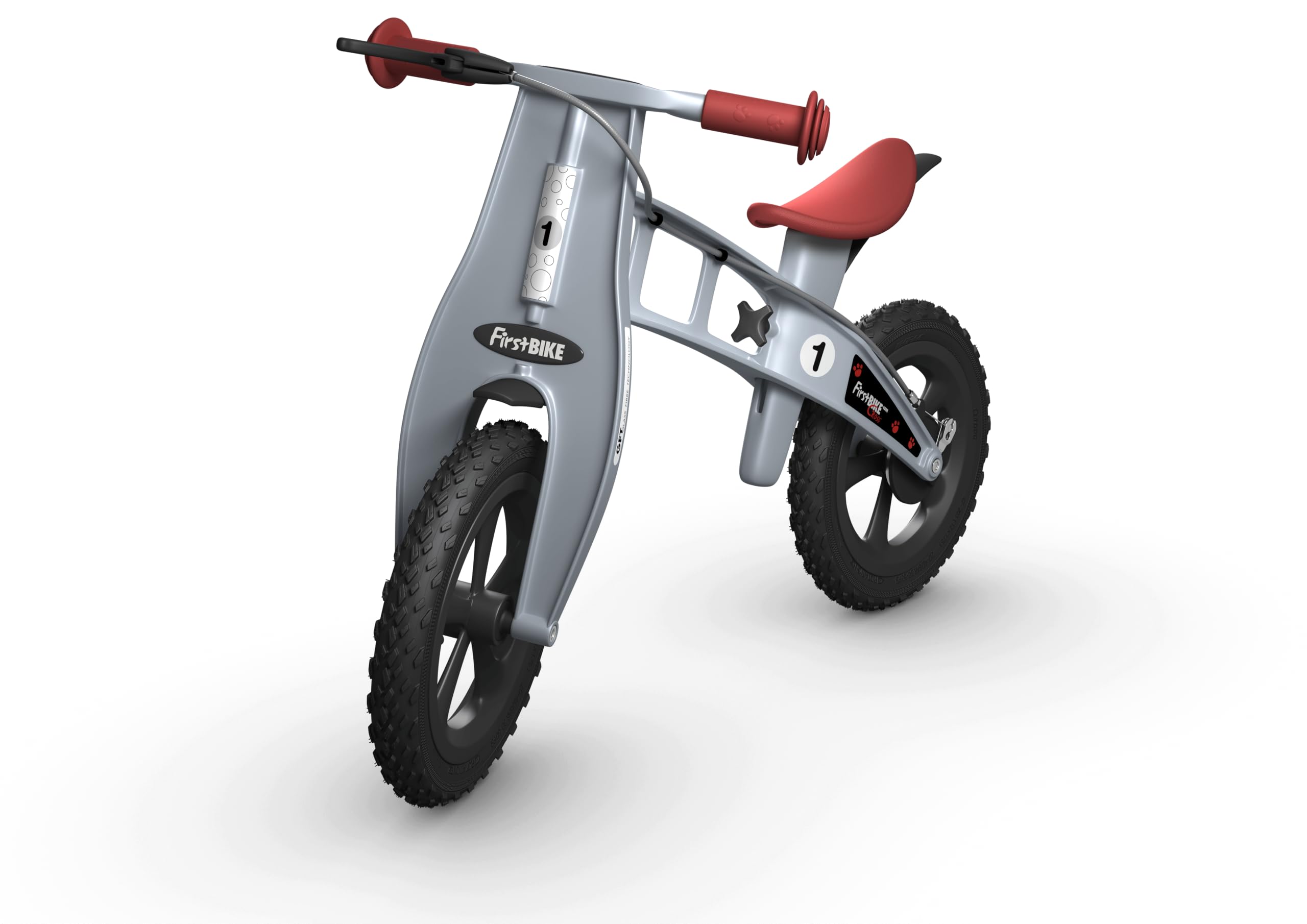 **Silver Kids Balance Bike with Hand Brake for Toddlers Ages 2-5 | 32.7