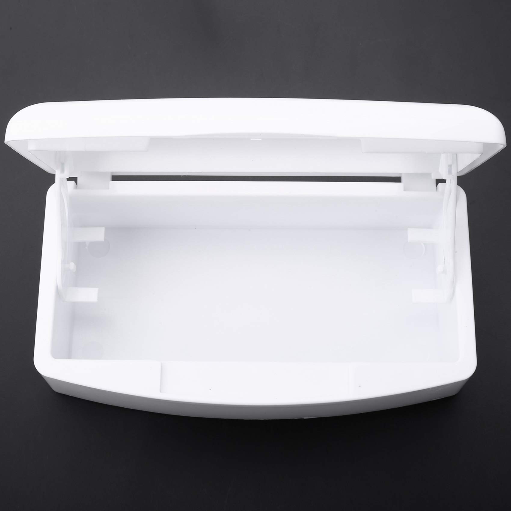 Tsadeer Professional UV Nail Sterilizer Tray - Disinfection Pedicure & Manicure Tool Box for Salon & Home Use - Perfect for Nail Art, Gel Polish, and Acrylic Application