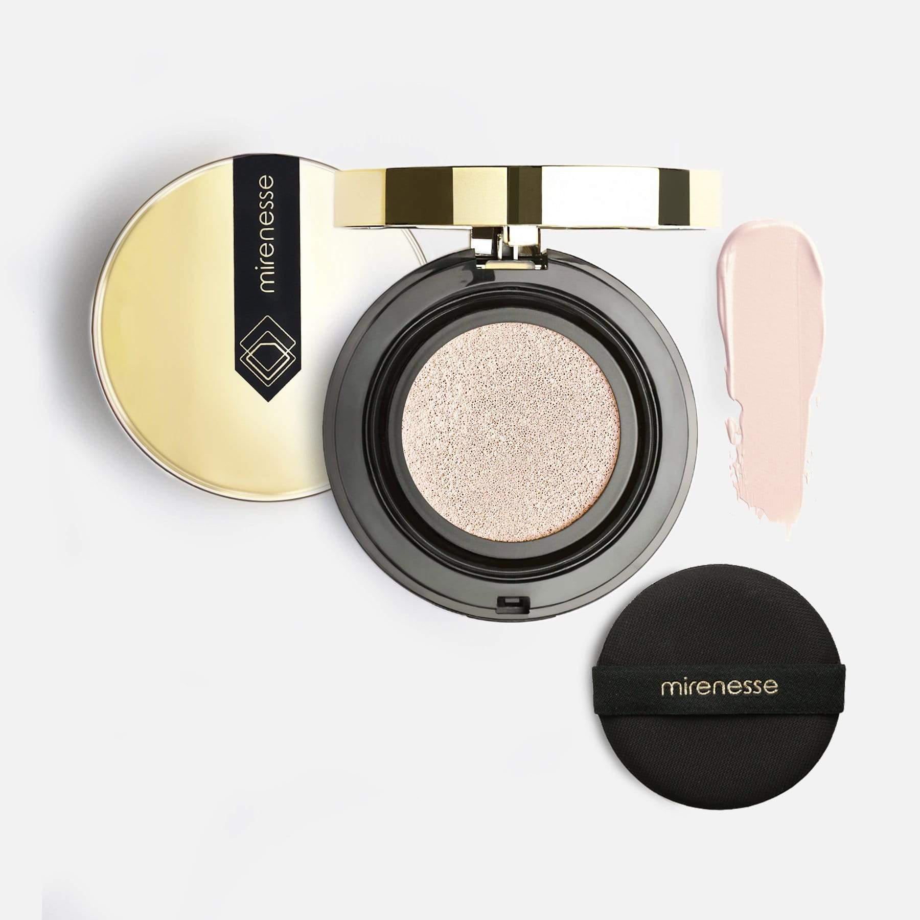 Limit 3 - 10 Collagen Cushion Compact Foundation SPF 30, Winner of Best Foundation Award, Porcelain Shade 11 - Perfect for Daily Makeup & On-The-Go Touch Ups