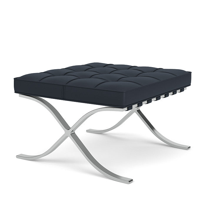 Barcelona Stool with Cushion - Modern Bar Stool with Padded Seat for Kitchen Island, Breakfast Nook & Home Decor | Comfortable Counter Height Stool