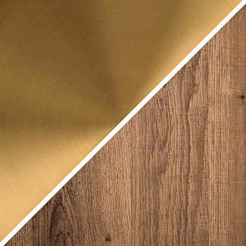 Rustic Oak/Brass