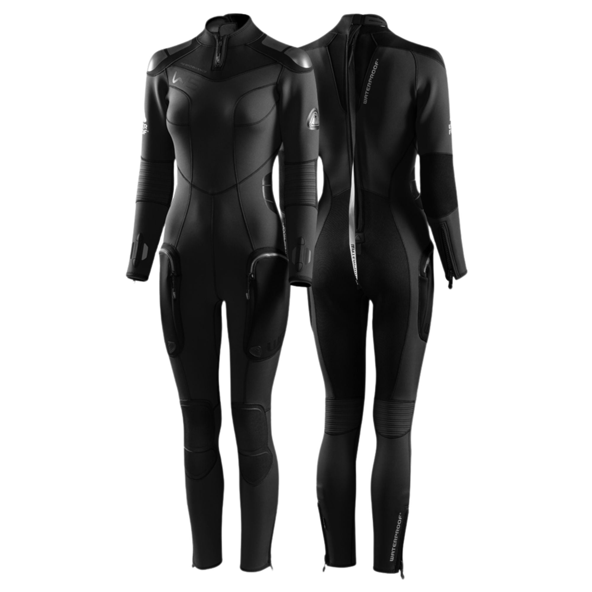 Waterproof W5 v2 3.5mm Women's Wetsuit - Thermal Neoprene Full Body Swimsuit for Surfing, Diving & Water Sports