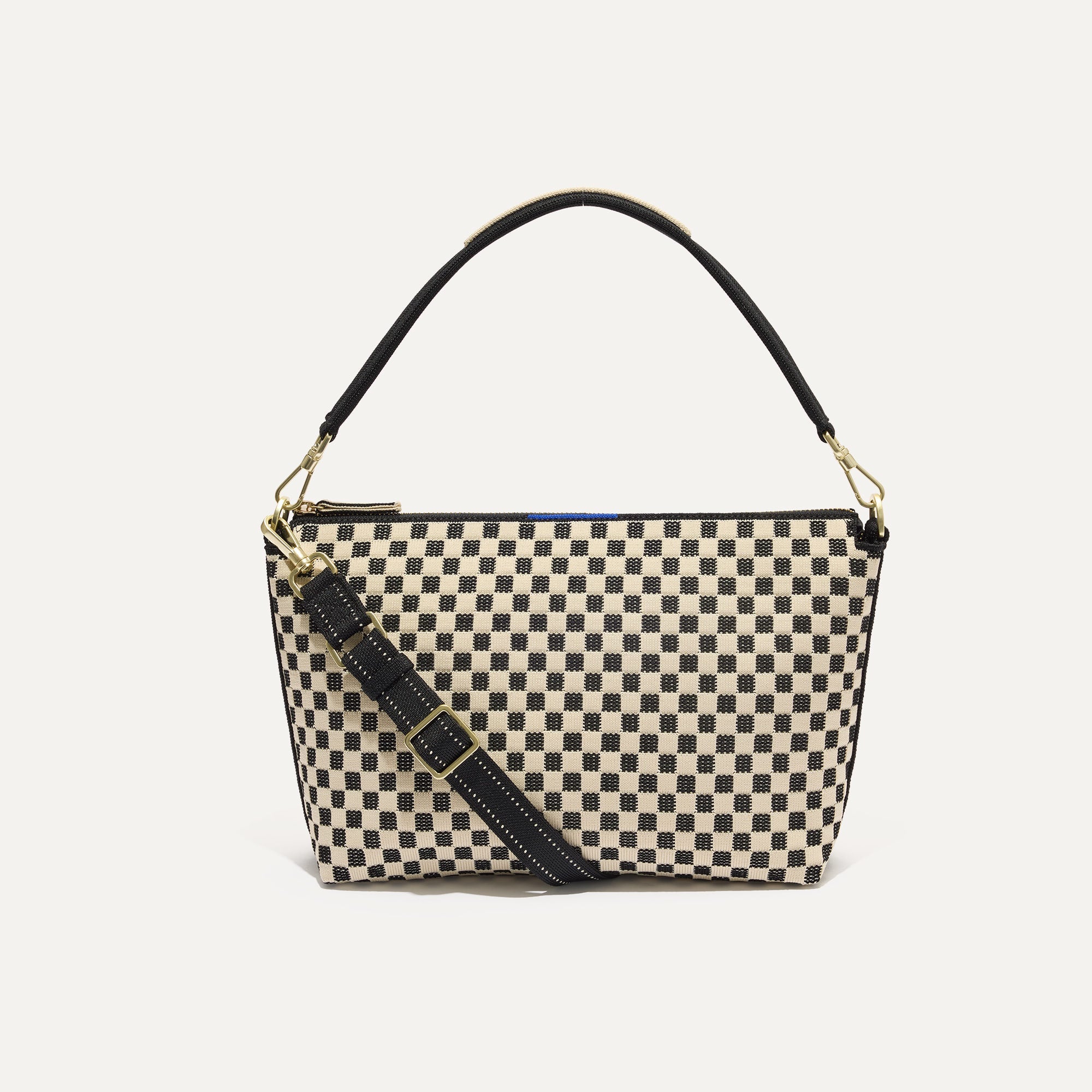 Stylish Tuxedo Midi Check Crossbody Bag for Women - Fashionable Daily Shoulder Purse with Adjustable Strap - Perfect for Work, Shopping & Travel Accessories