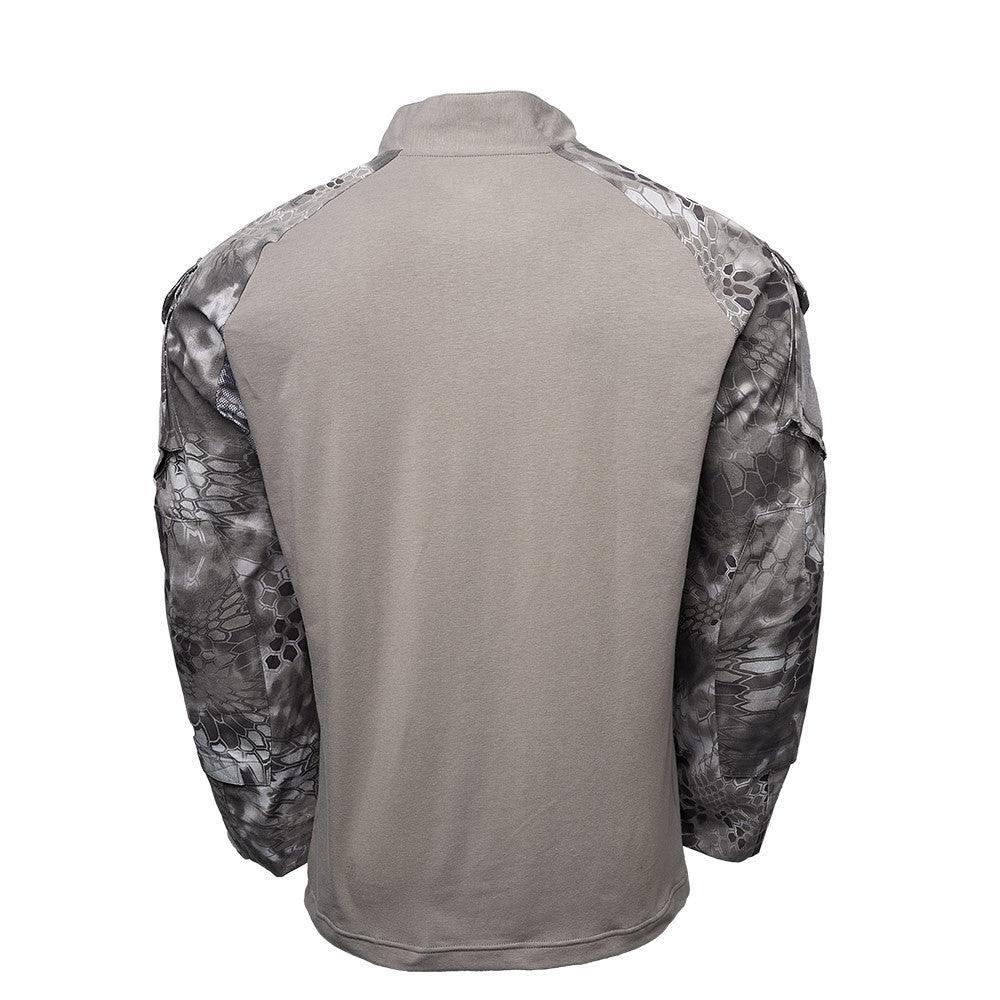 Men's Long Sleeve Tactical Rugby Shirt - Durable Performance Jersey for Rugby, Training & Outdoor Sports | Moisture-Wicking & Breathable Fabric