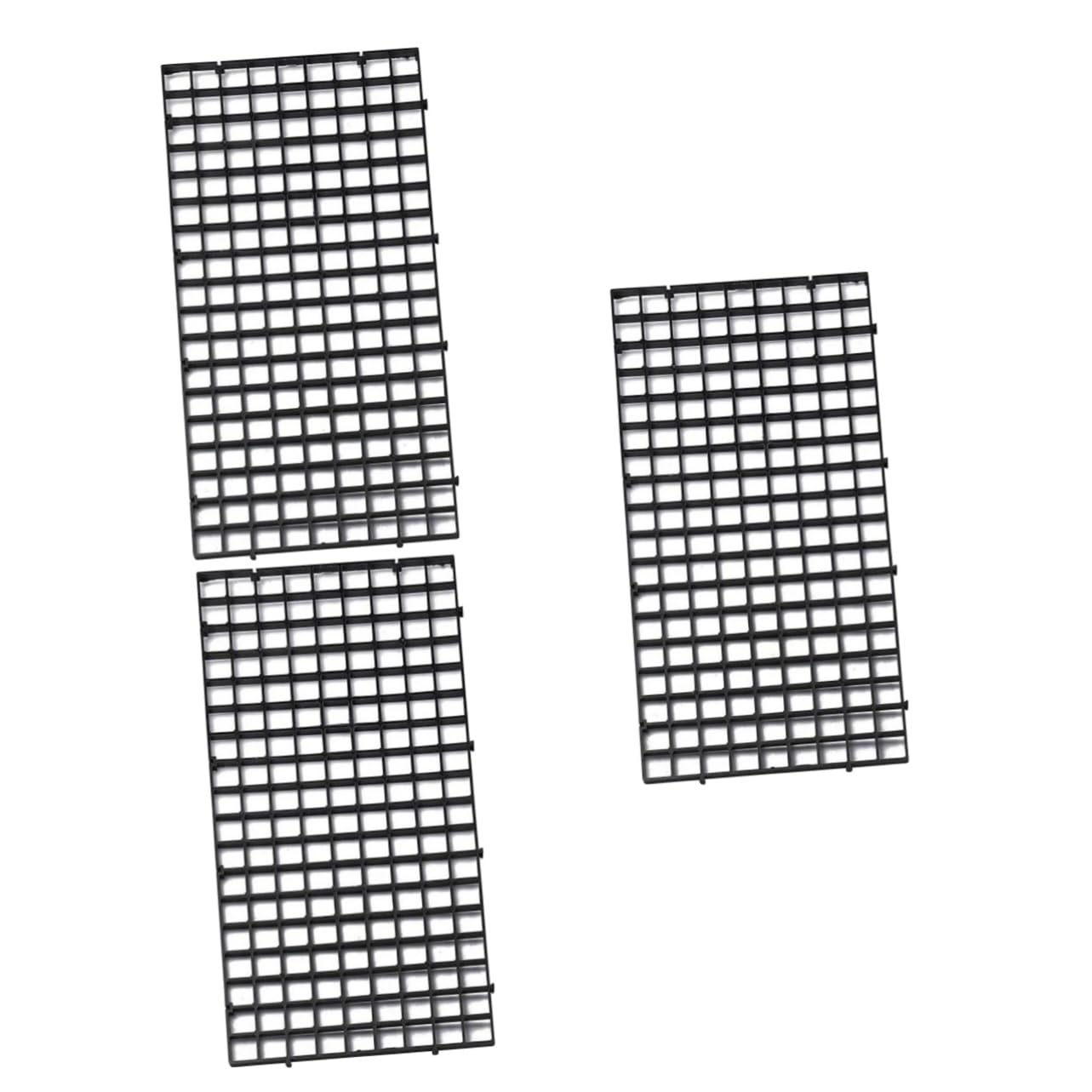 NOLITOY 3 Sets Aquarium Fish Tank Breeding Net with Segregation Board & Clamp - Perfect for Fish Box Separation, Fry Protection, and Quarantine (2pcs x 3) - Ideal for Freshwater & Saltwater Tanks, Breeding Setup, and Hospital Tanks