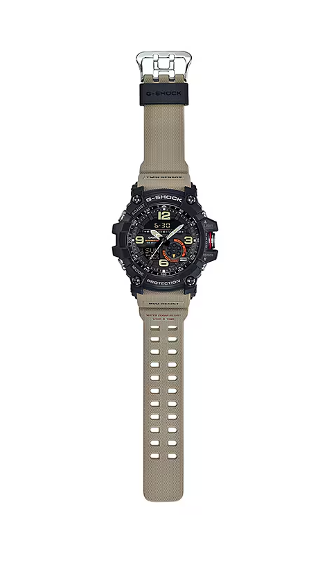 Casio G-Shock GG1000-1A5 Mudmaster Black Dial Men's Watch - Rugged Outdoor & Military Style for Hiking, Camping & Adventure