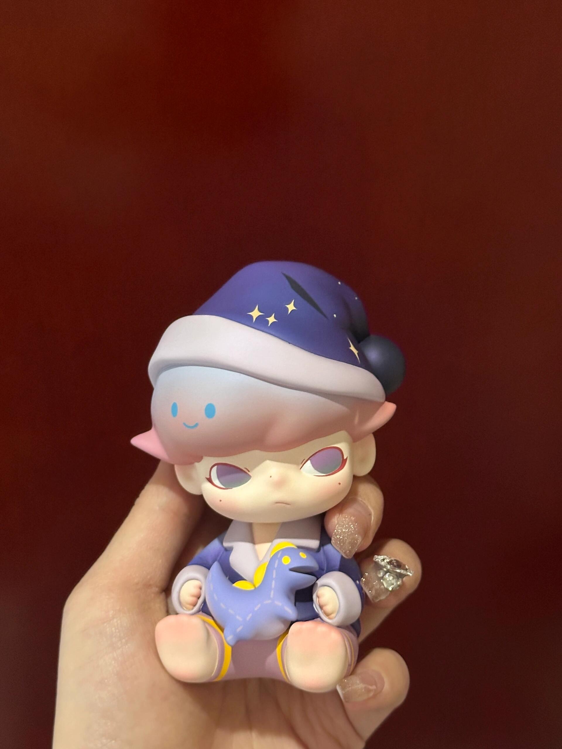 DIMOO Limited Edition Pajama Party Cuddle Dragon Figure - Collectible Toy for Anime Fans, Home Decor, Gift for Collectors