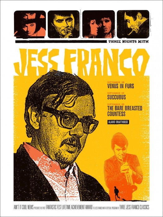 Jess Franco Zach Hobbs Vintage Movie Poster - Classic Cult Film Wall Art for Home Theater, Office & Man Cave Decor