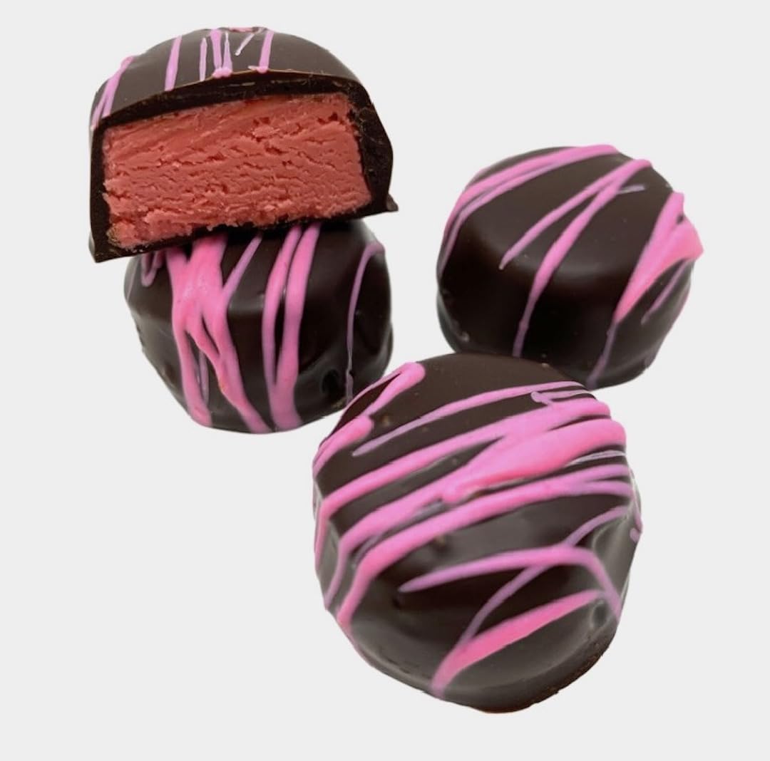 Premium Dark Chocolate Truffles Gift Set with Wine Aerator & Stemless Glasses - 1 lb Gourmet Chocolate Candies, Whale Wine Pourer, 2 Etched Wine Glasses - Perfect for Anniversary Gifts, Valentine's Day, Housewarming & Wine Lovers
