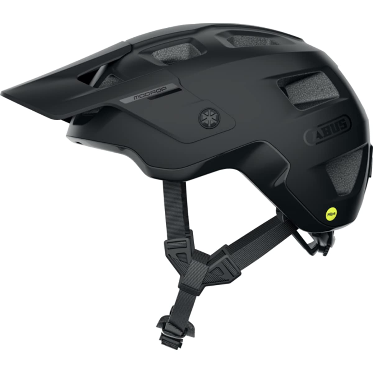 ABUS MoDrop Adult Mountain Bike Helmet - CPSC Certified Cycling Safety Gear for Trail Riding & Commuting