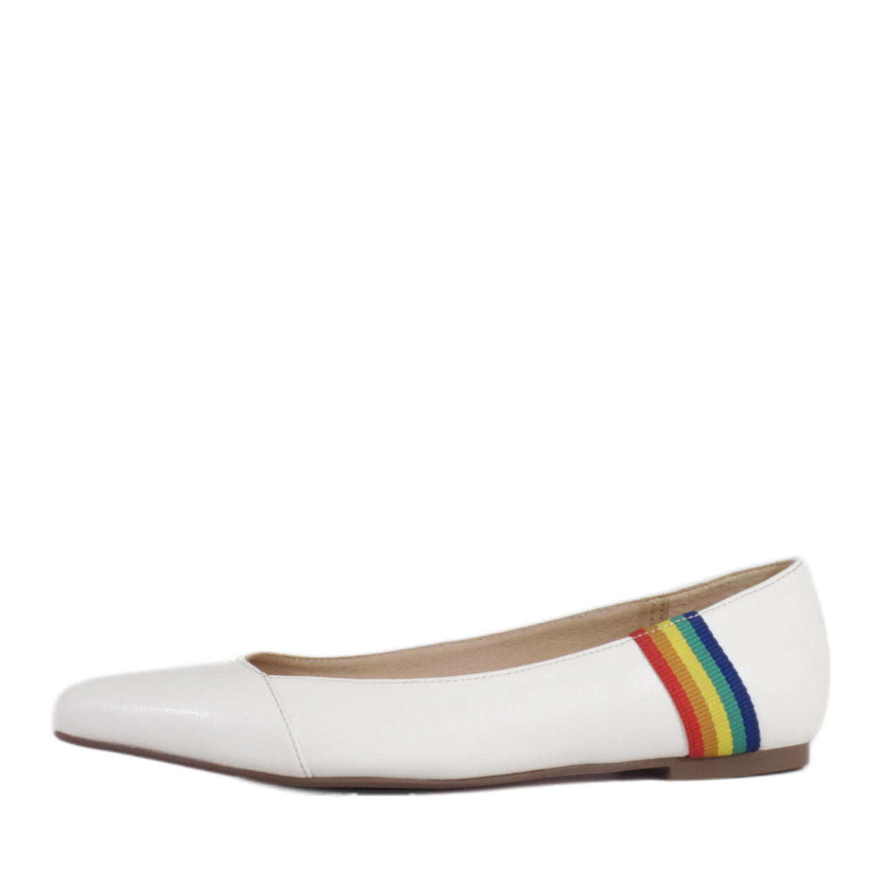 Pammy Rainbow Ballet Flats for Women - Comfortable & Stylish Dance Shoes for Ballet, Jazz, and Everyday Wear | Perfect for Dance Classes, Performances, and Casual Outfits
