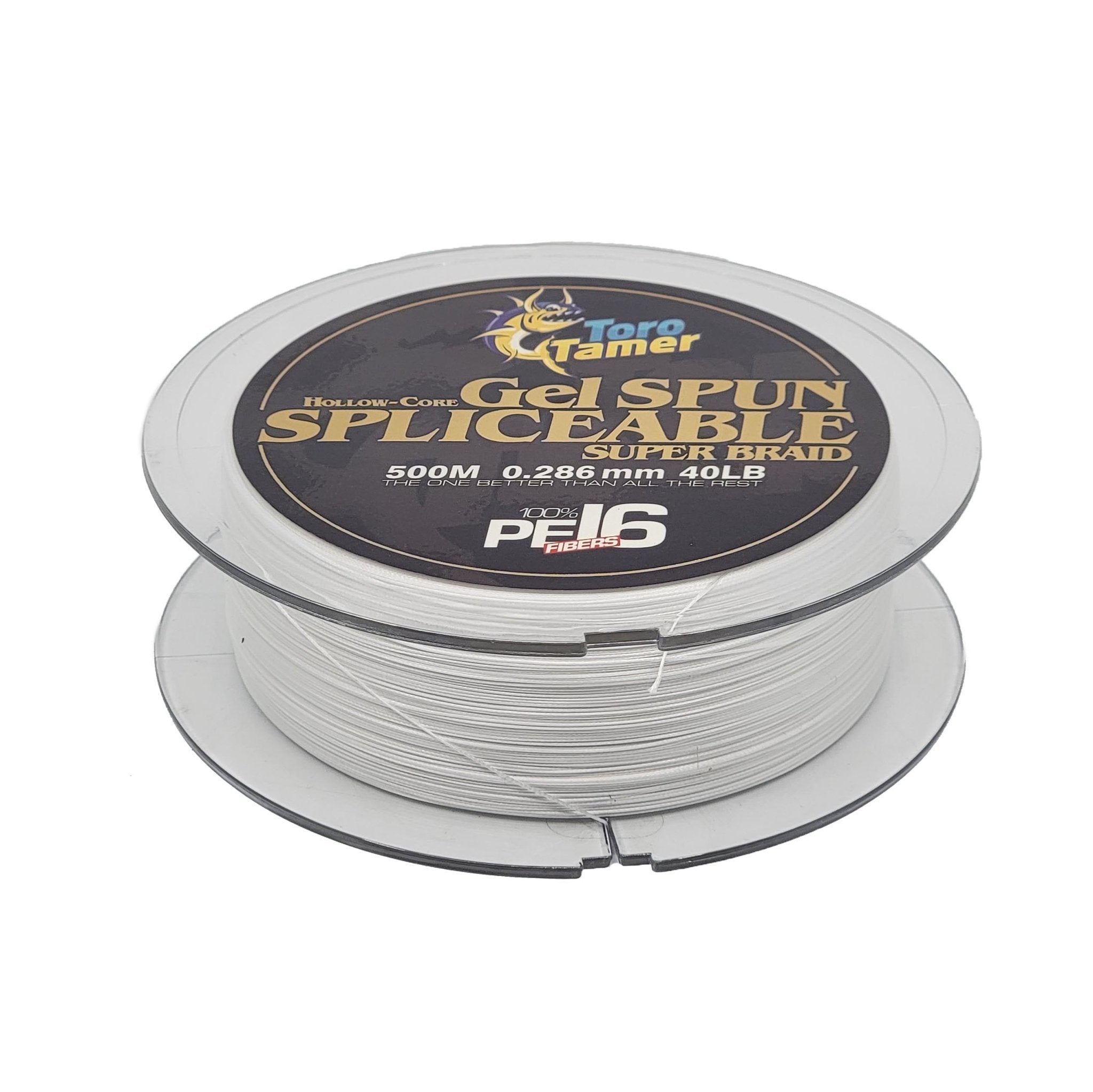 Toro Tamer 16 Strand Hollow Braid Rope - 500M (1640ft) Premium Marine & Fishing Line - Strong Durable for Boat Rigging, Sailing, Climbing & Outdoor Activities