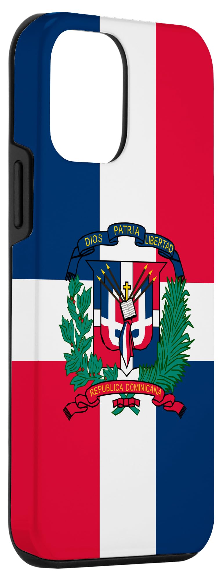 iPhone 12 Mini Case with Dominican Republic Flag Design - Slim Protective Cover for Everyday Use & Travel Accessories