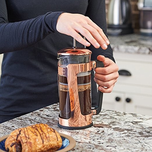 Premium Espro P5 French Press Coffee Maker - Durable Borosilicate Glass, Stainless Steel Filter - Perfect for Home, Office & Camping Brewing