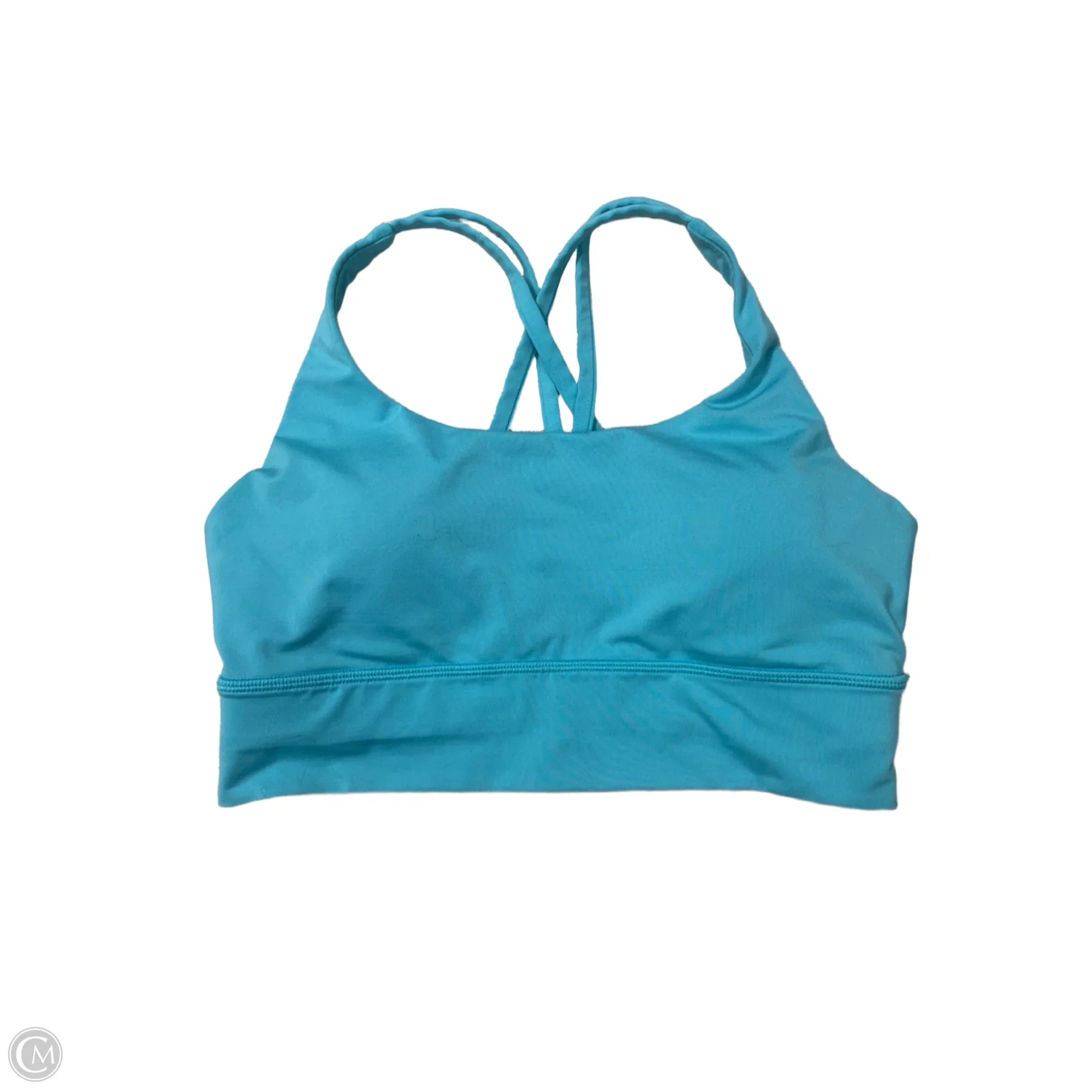 Lululemon Women's Medium Blue Athletic Sports Bra - Perfect for Yoga, Running & Gym Workouts
