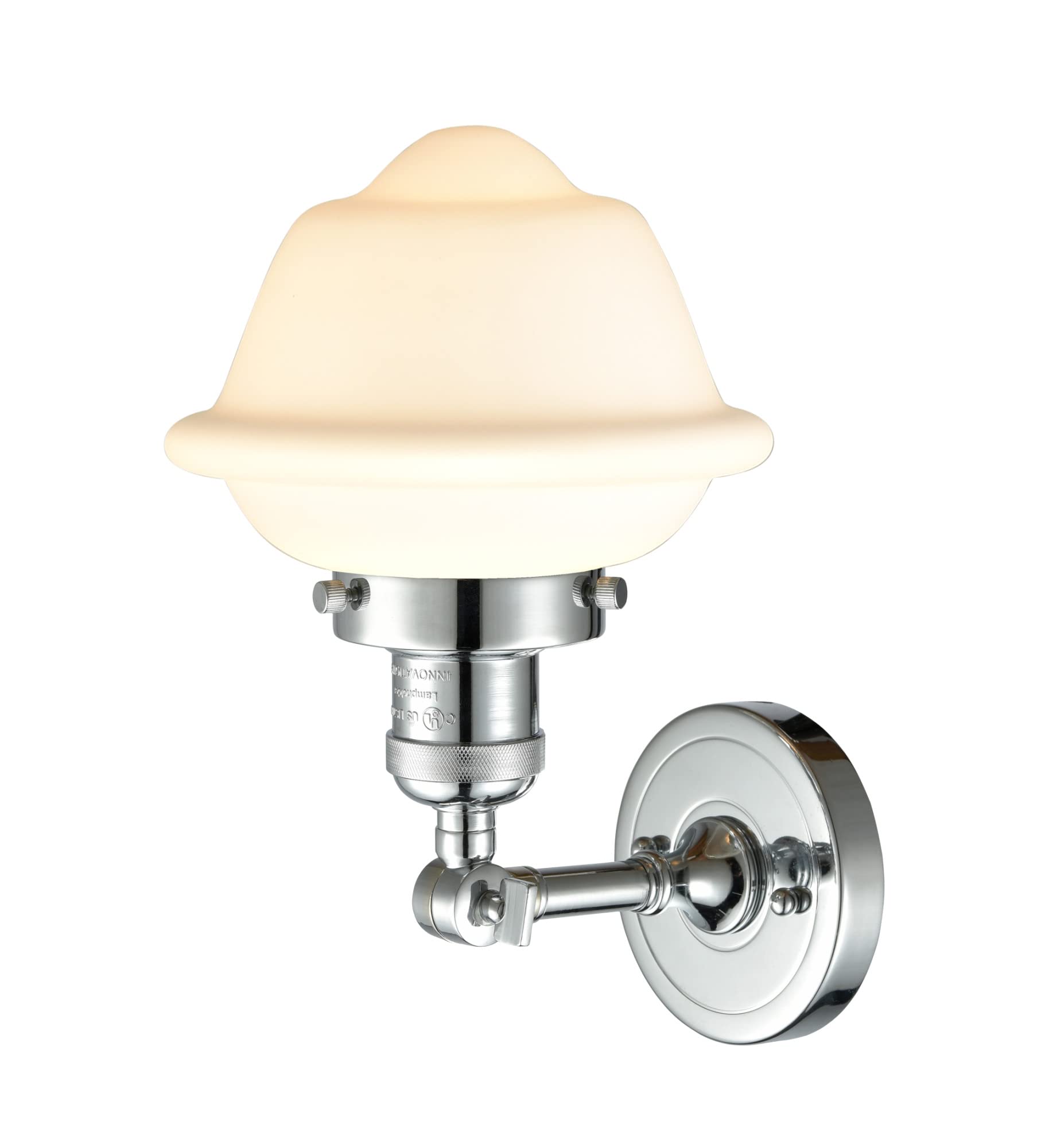 Innovations 201F-AB-G534 1-Light Semi-Flush Mount Ceiling Fixture in Antique Brass - Perfect for Bedroom, Hallway, or Entryway Lighting
