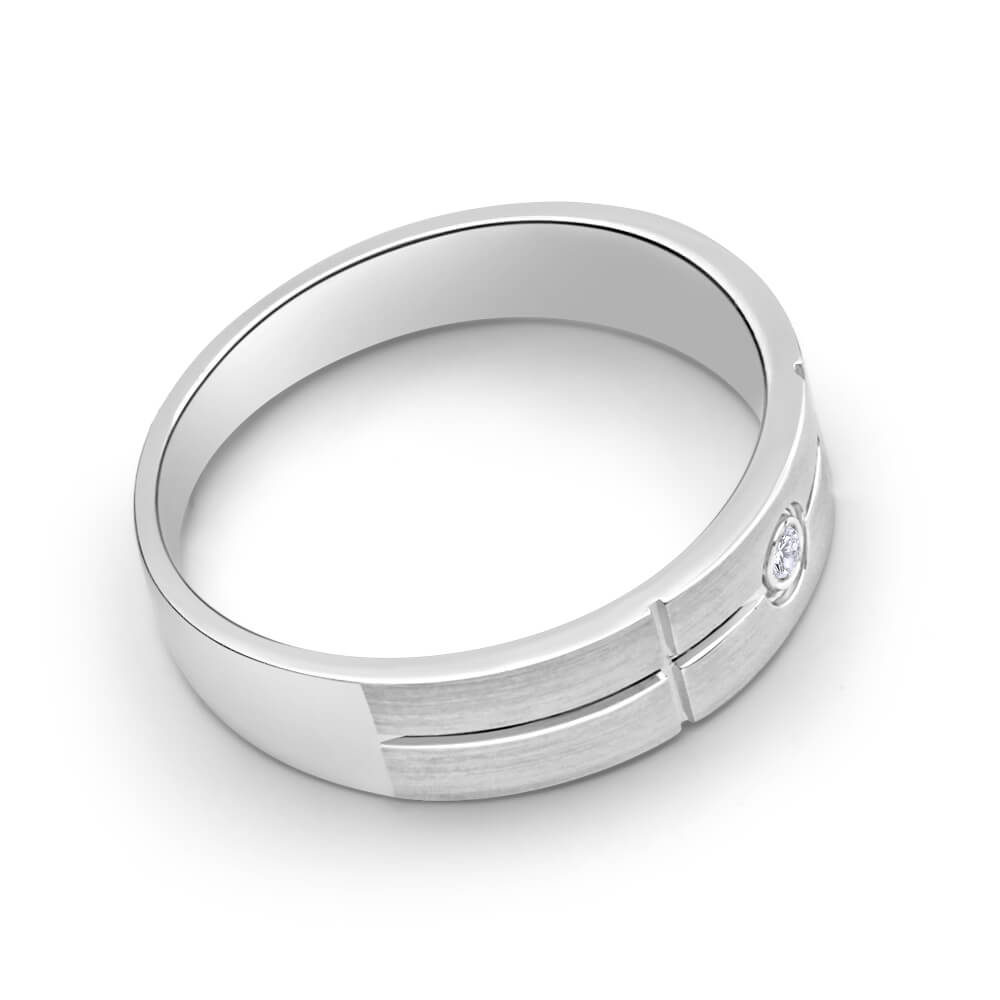 1 Carat Diamond Ring in Sterling Silver for Women - Elegant Engagement & Wedding Jewelry Gift for Her