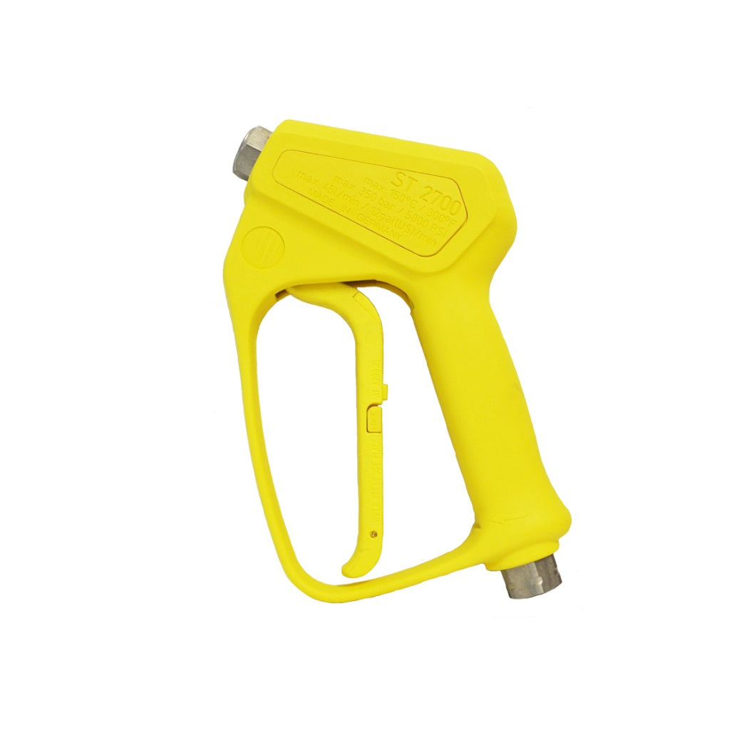 Suttner ST 2700 HACCP Certified Easy Pull Stainless Steel Spray Gun - 12 GPM, 5000 PSI, Food Grade (Model 202700600) for Commercial Kitchen Cleaning, Industrial Sanitation, and Food Processing Equipment Maintenance