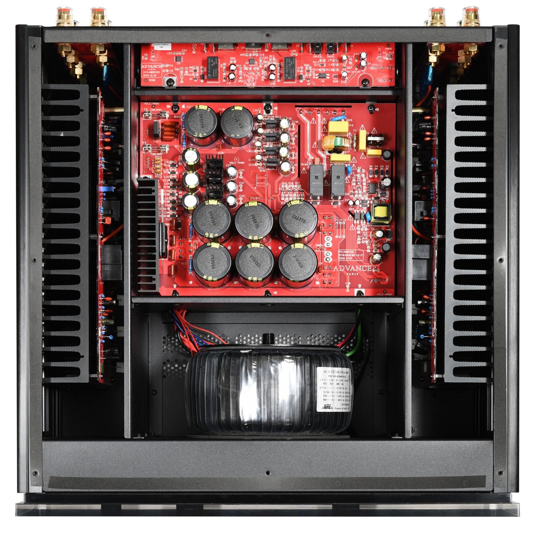 Advance Paris X A600 High Power Stereo Amplifier - Premium Audio for Home Theater, Music Studio & Hi-Fi Systems