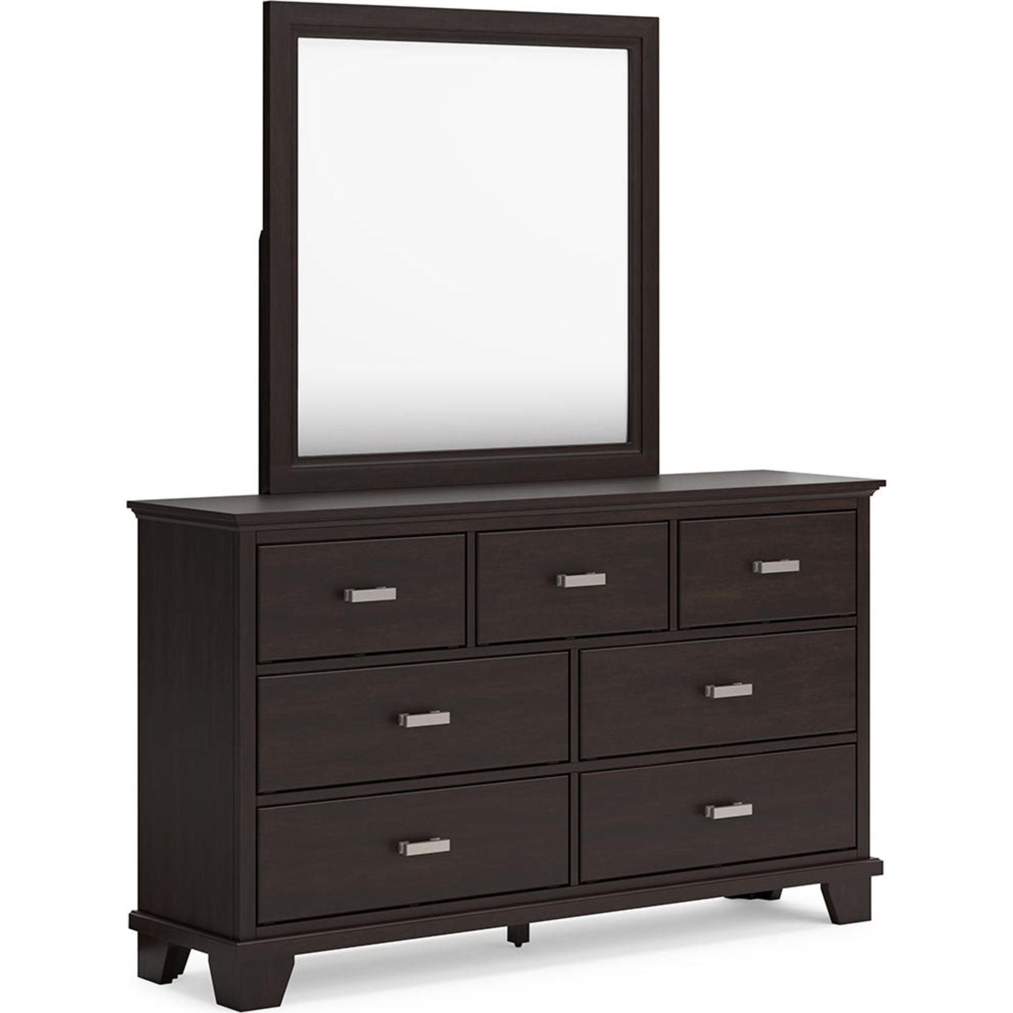 Covetown 5-Piece Queen Size Bedroom Set - Modern Panel Bed Frame with Nightstands & Dresser - Perfect for Master Bedroom or Guest Room Decor