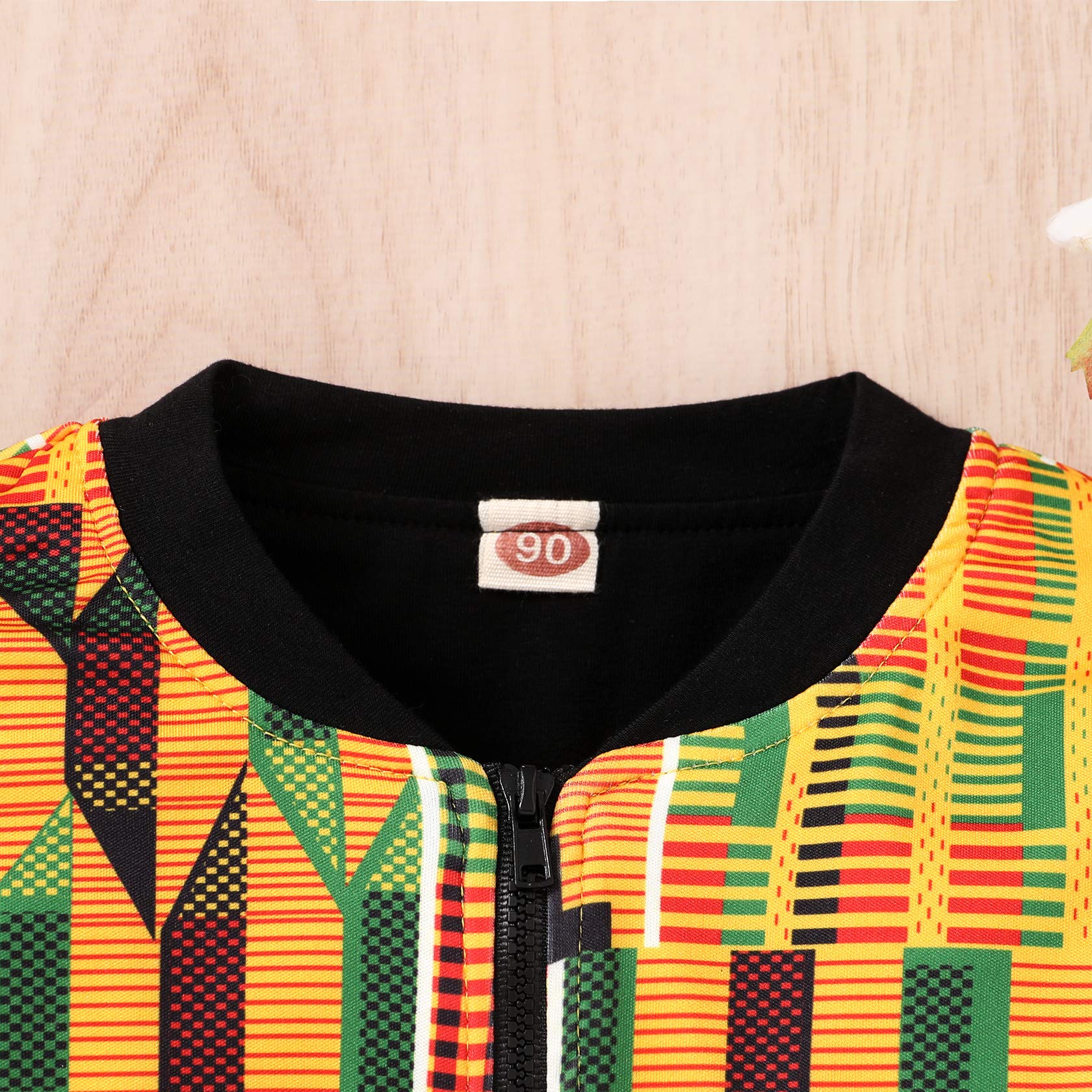 African Print Kids Coat - YOUNGER TREE Dashiki Jacket & Kente Clothes for Boys & Girls | Traditional African Wear for Parties, Cultural Events & Everyday Fashion