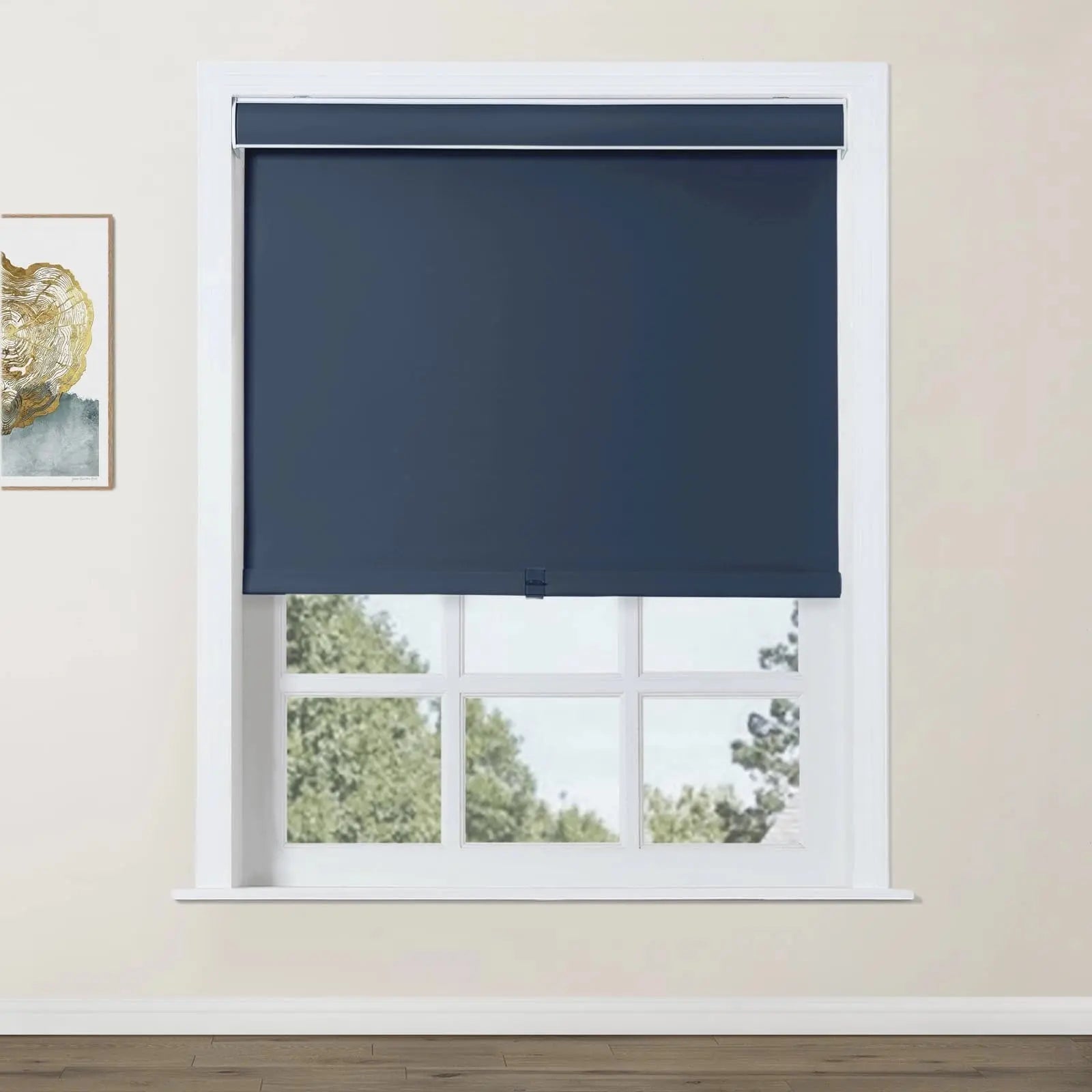 Premium Blackout Cordless Roller Shades for Windows - Light Blocking, Noise Reducing, Energy Efficient - Perfect for Bedrooms, Nurseries & Home Theaters