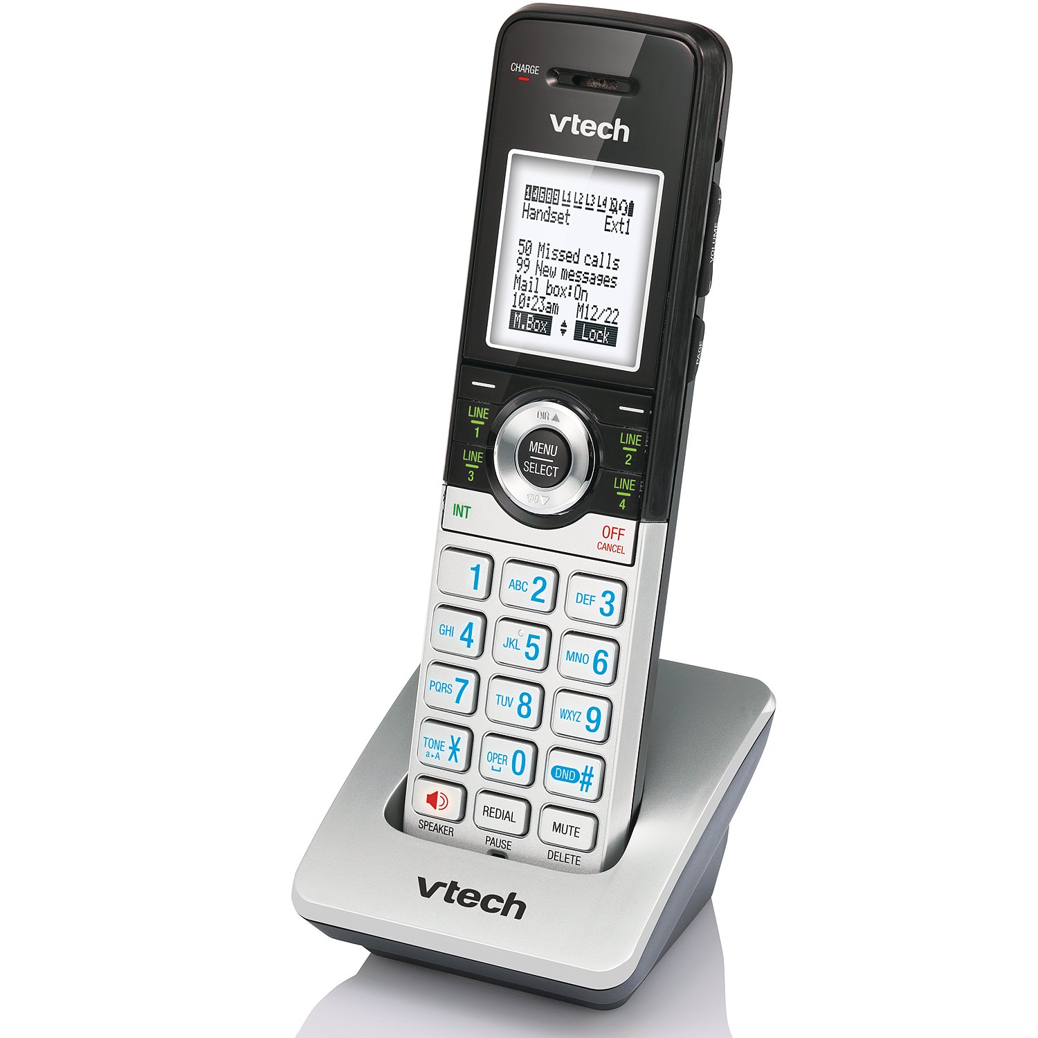 VTech CM18045 DECT6.0 Cordless Handset for 4-Line Expandable Business Phone System | Compatible with CM18445 | Ideal for Small Office & Home Office (SOHO) Communication