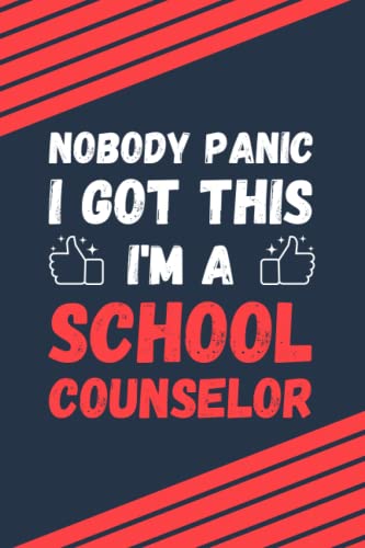 Funny School Counselor Appreciation Gift - Lined Blank Notebook Journal for Writing, Notes & Reflection | Perfect Thank You Gift for Counselors, Teachers & Educators | Ideal for Daily Use, Office & Classroom